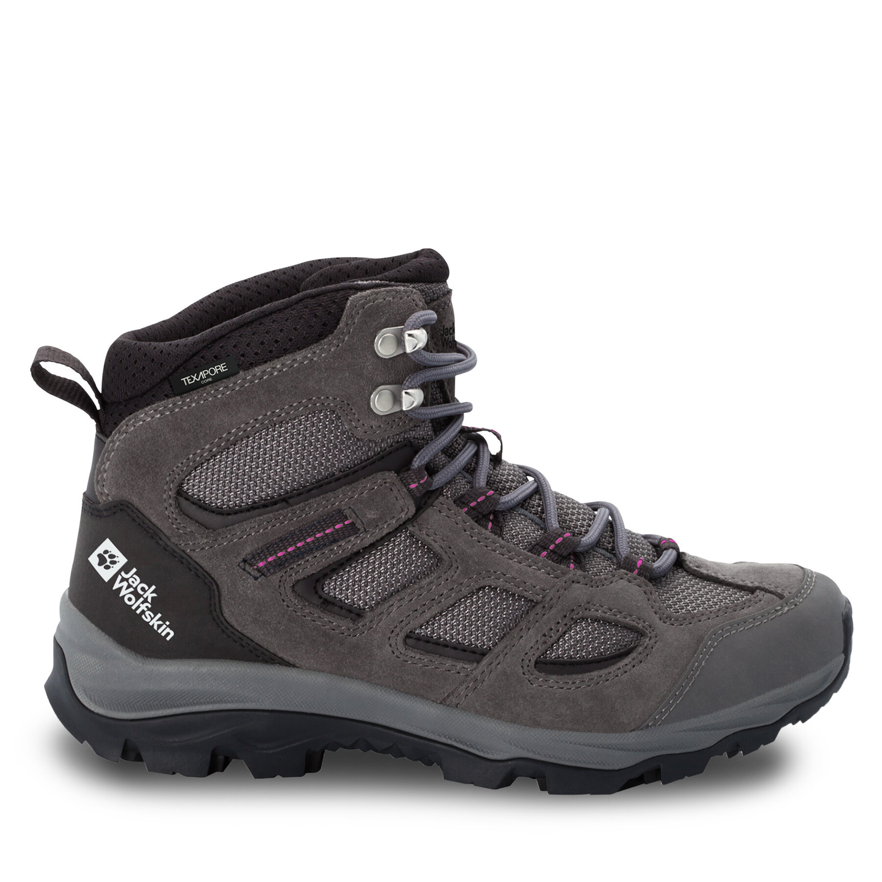 Damskie Trekkingi Jack Wolfskin, Rozmiar 36 Szary Vojo 3 Texapore Mid W 4042472