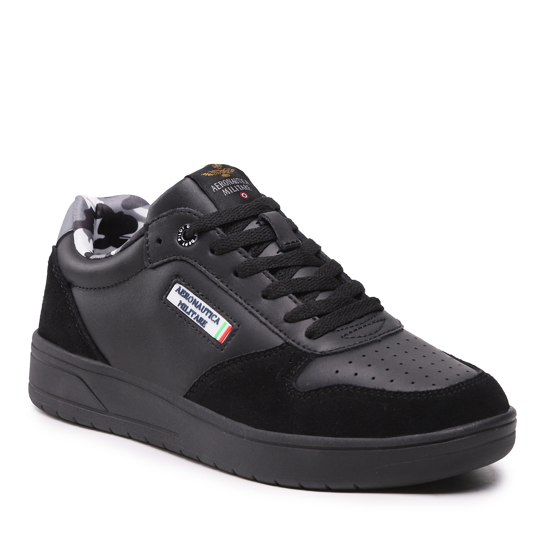Sneakers Aeronautica Militare 222SC225PL178 Nero 00001