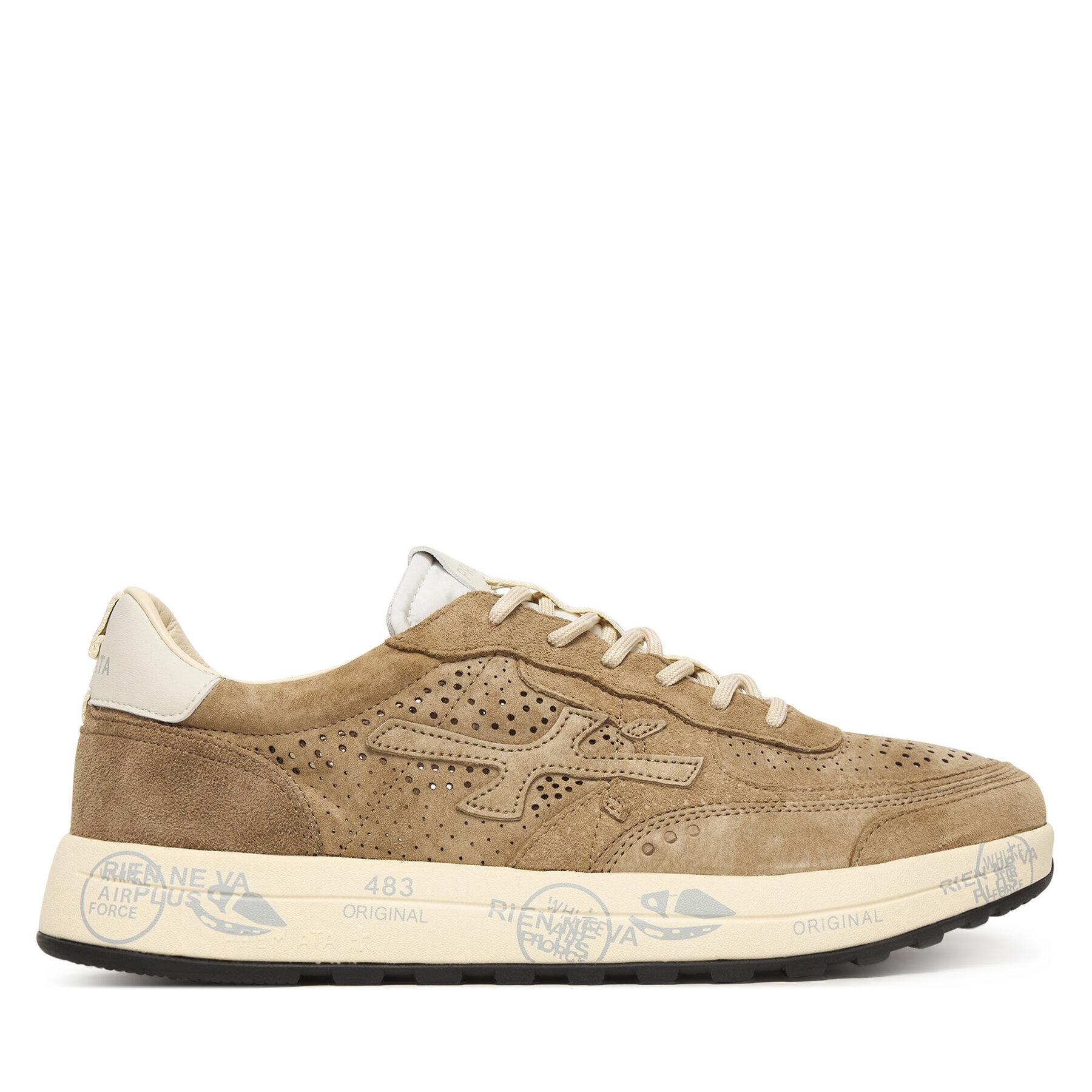 Sneakersy Premiata Nous Var 8288 Hnedá