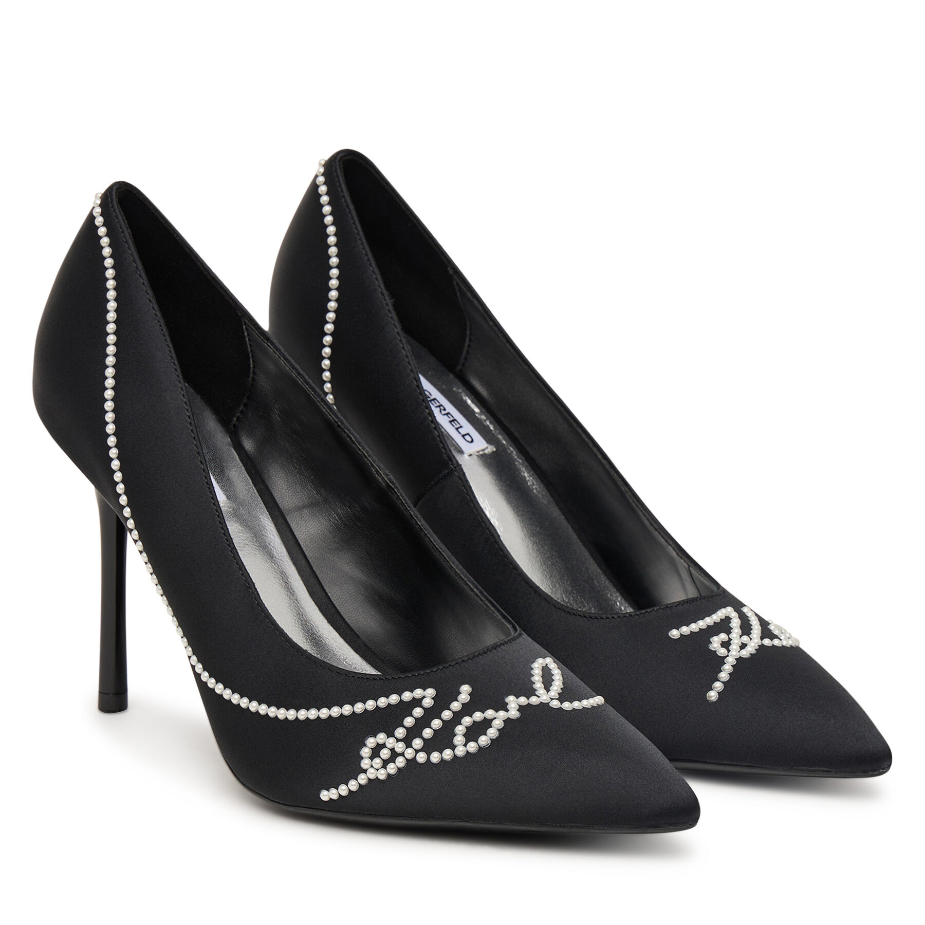 Γόβες KARL LAGERFELD Sarabande KL30906P Μαύρο