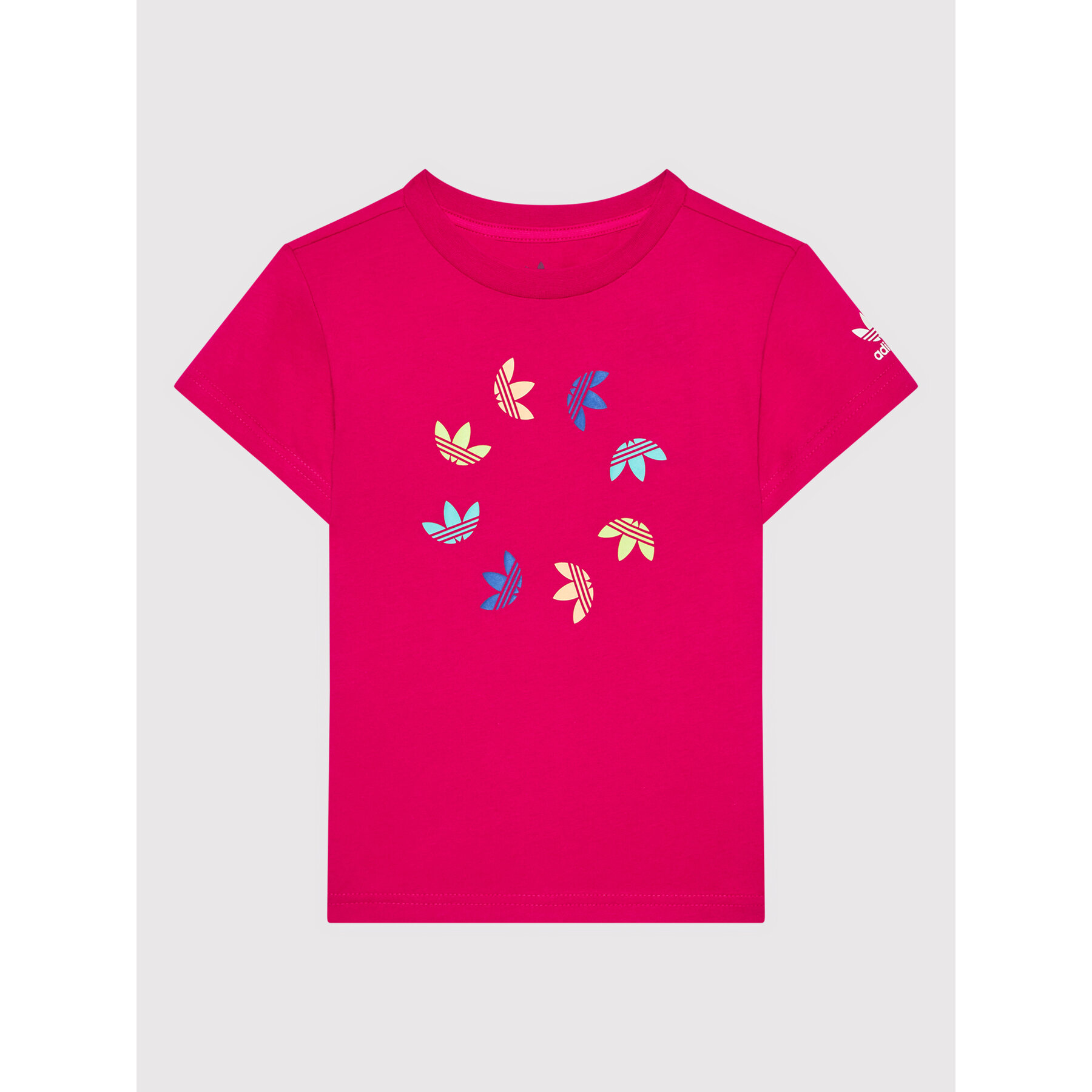 adidas T-Shirt Adicolor HE6845 Rosa Regular Fit