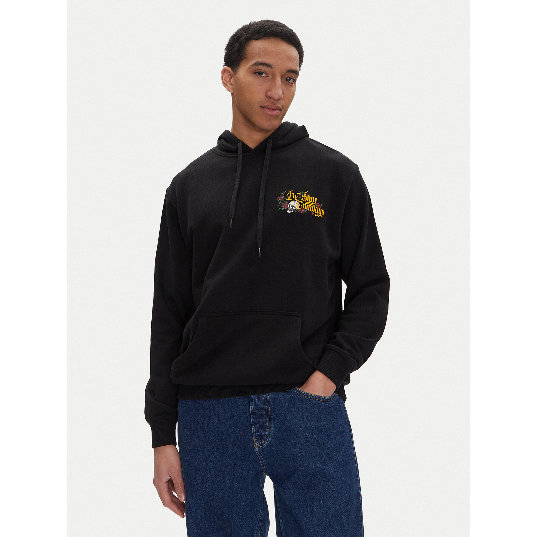 Dc Shoes Sweatshirt ADYSF03143 Schwarz Regular Fit