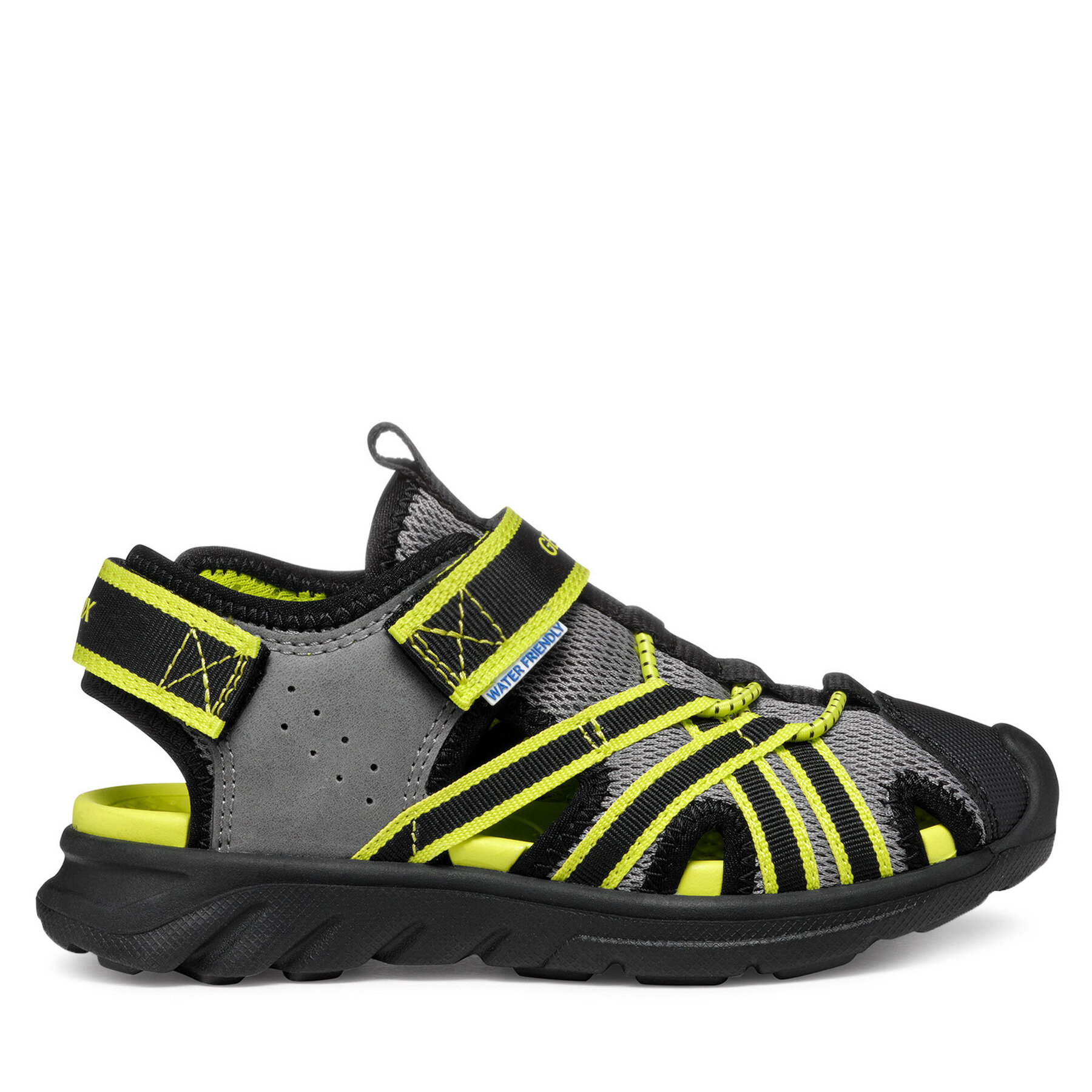 Szandál Geox J Airadyum Bo J55F1A 1454 C0666 M Szürke