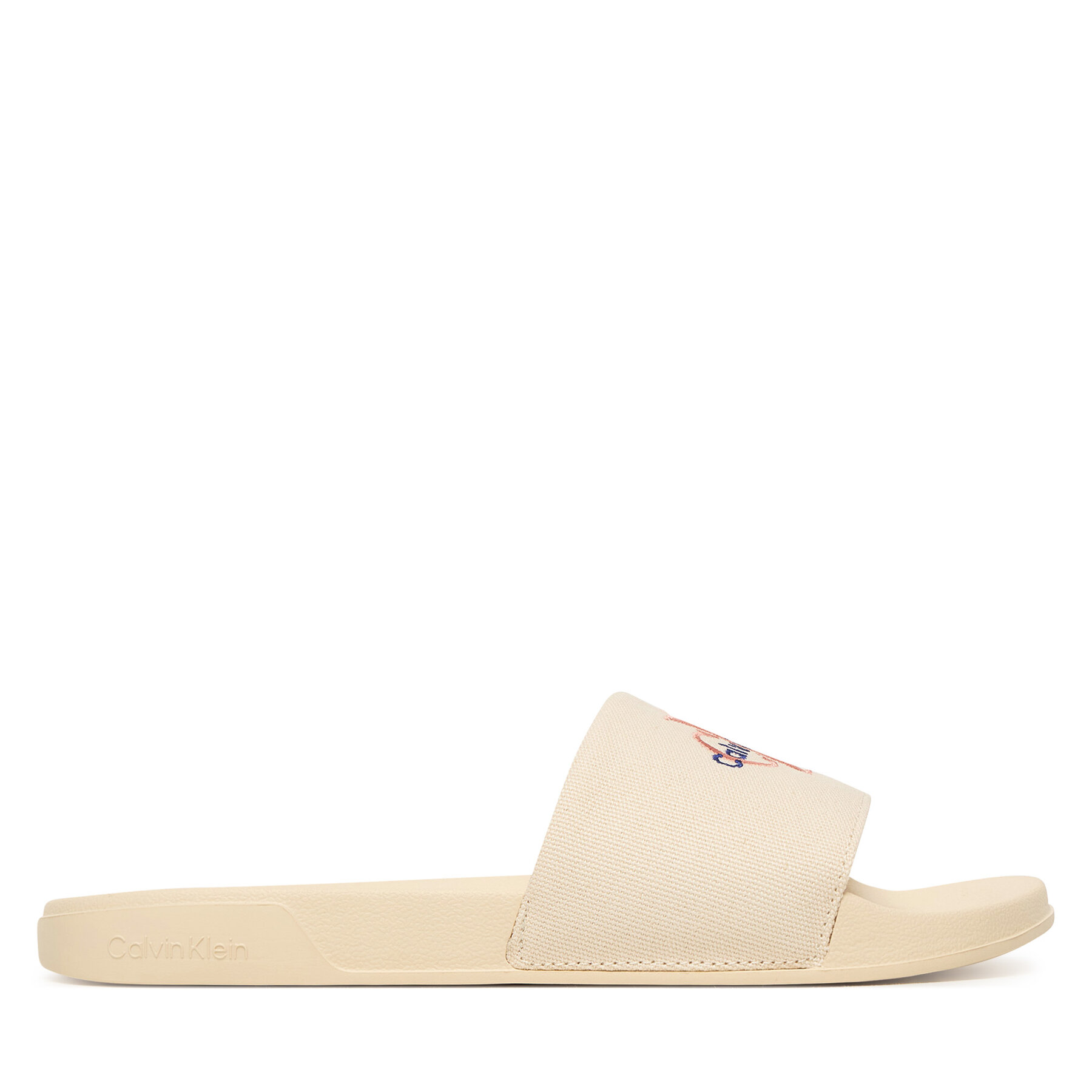 Παντόφλες Calvin Klein Ess Slide Cv HW0HW02958 Μπεζ