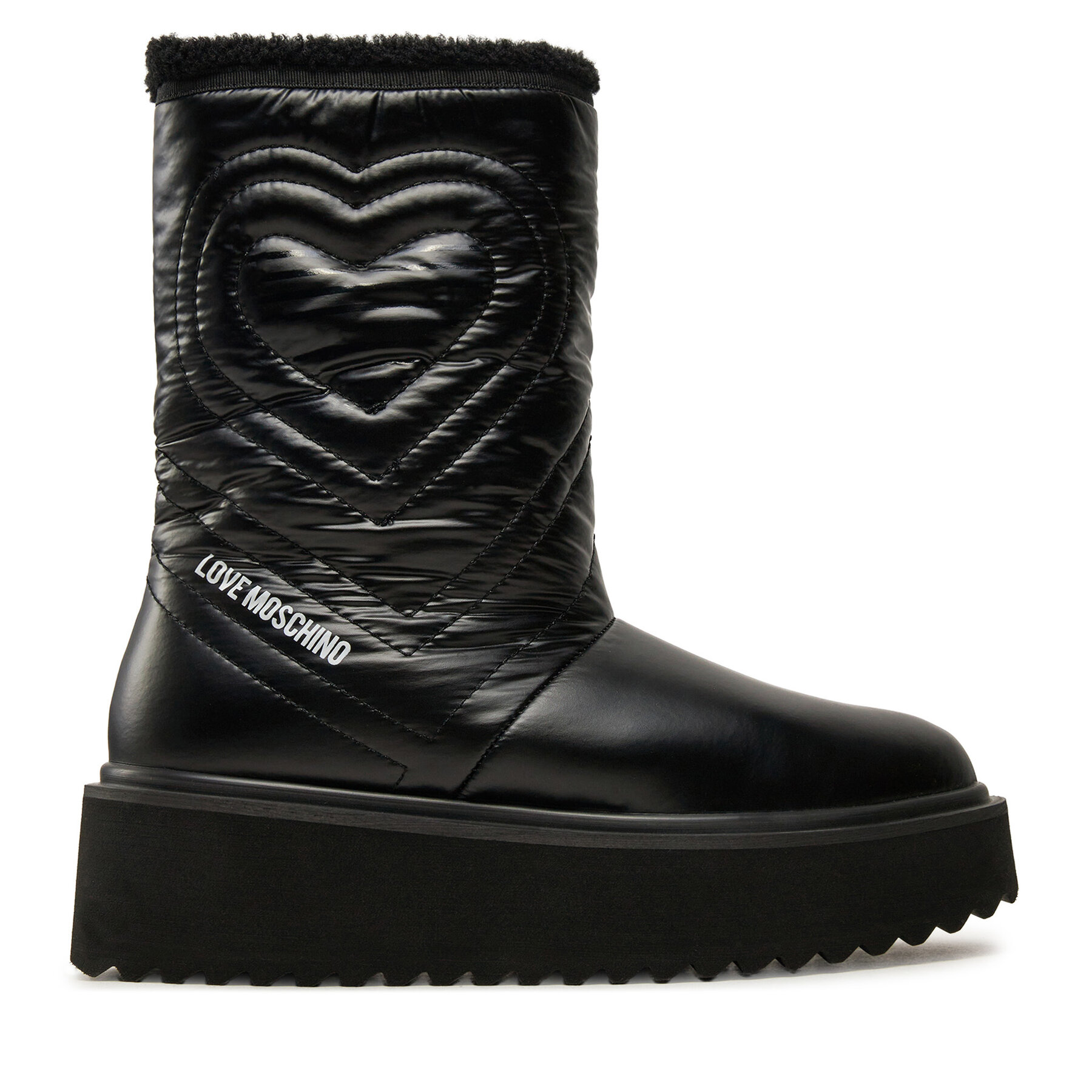 Bottes de neige LOVE MOSCHINO JA24286L0LIN600A Noir