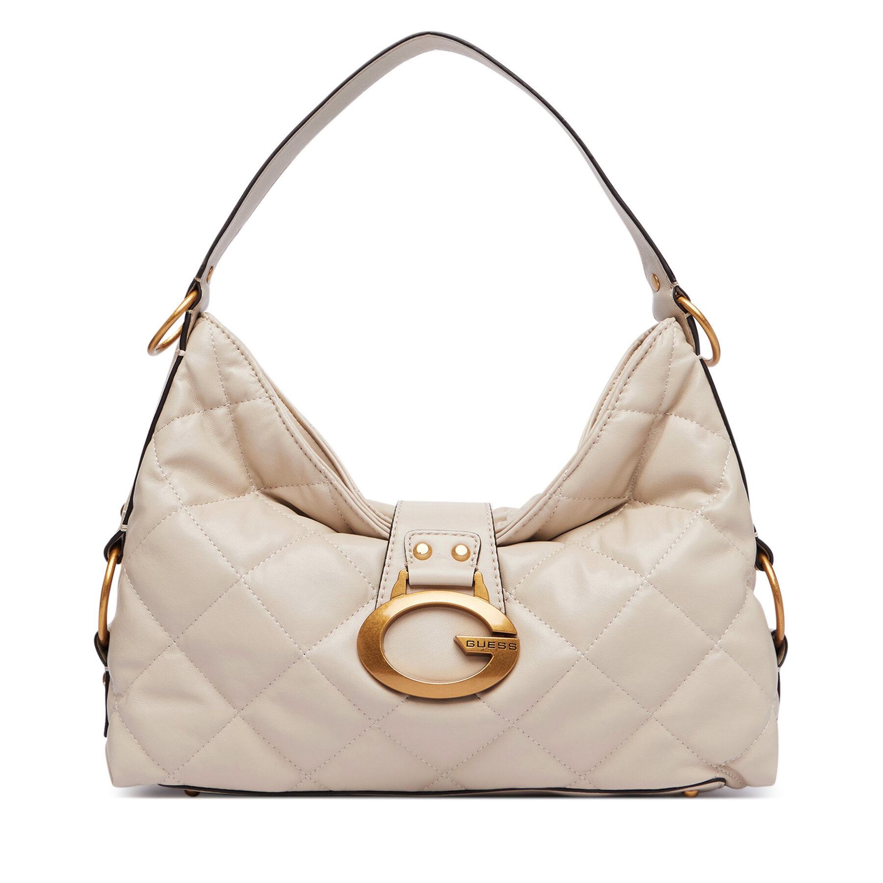 Дамска чанта Guess Camden HWQB93 08180 Кремав