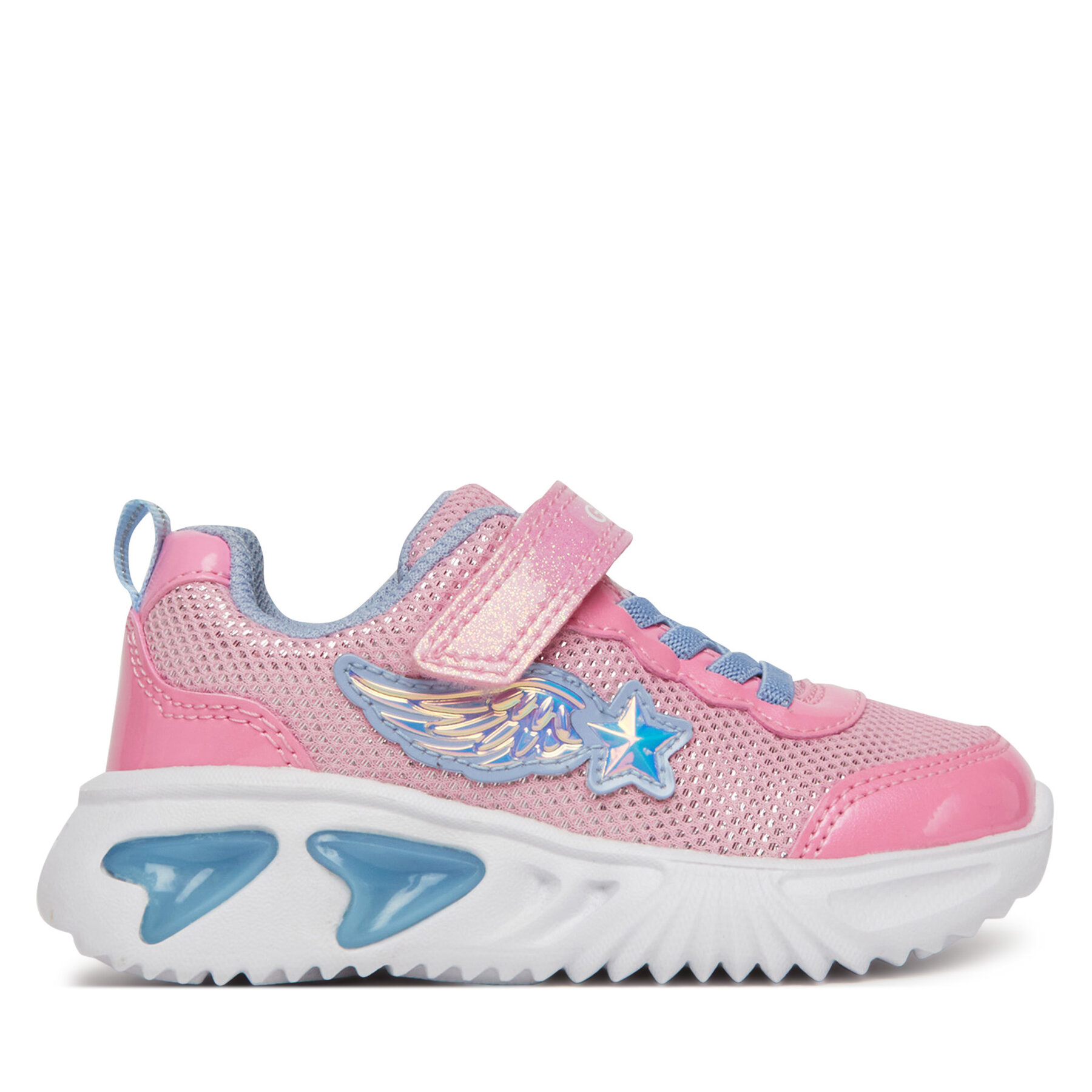 Sneakersy Geox J Assister J55E9B 0ASKN CE8E4 D Ružová