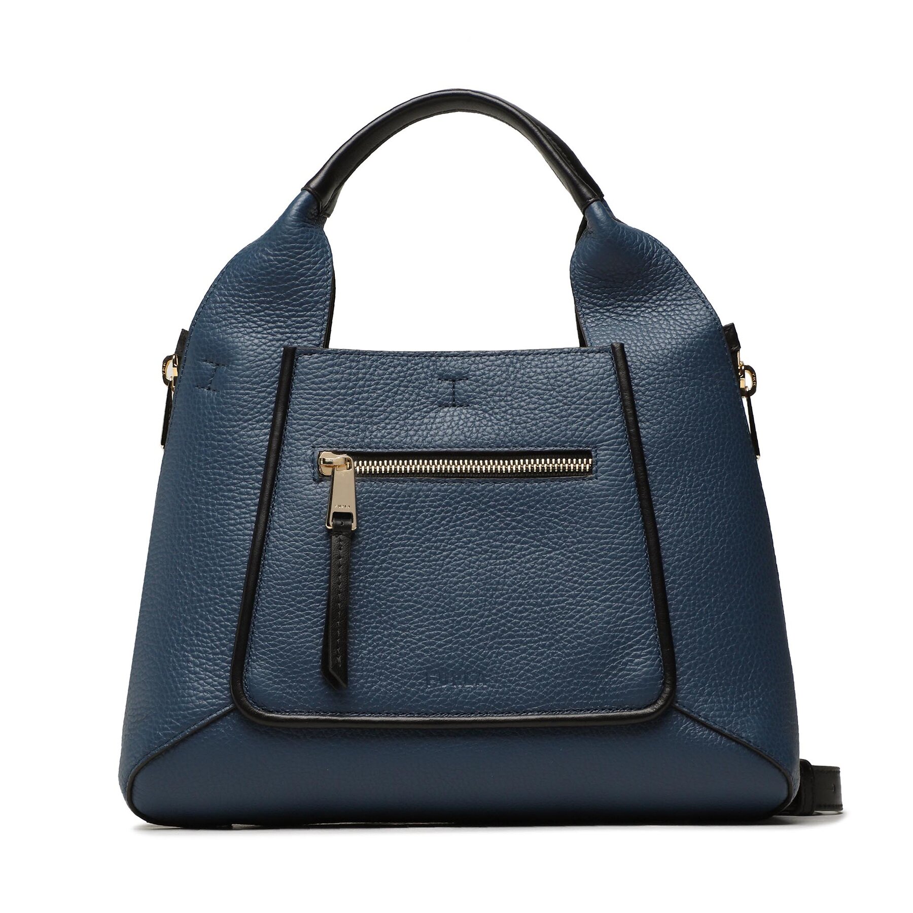 Ročna torba Furla Gilda WB00844-BX0271-1800S-1-007-20-BG-B Blu Jay/Nero