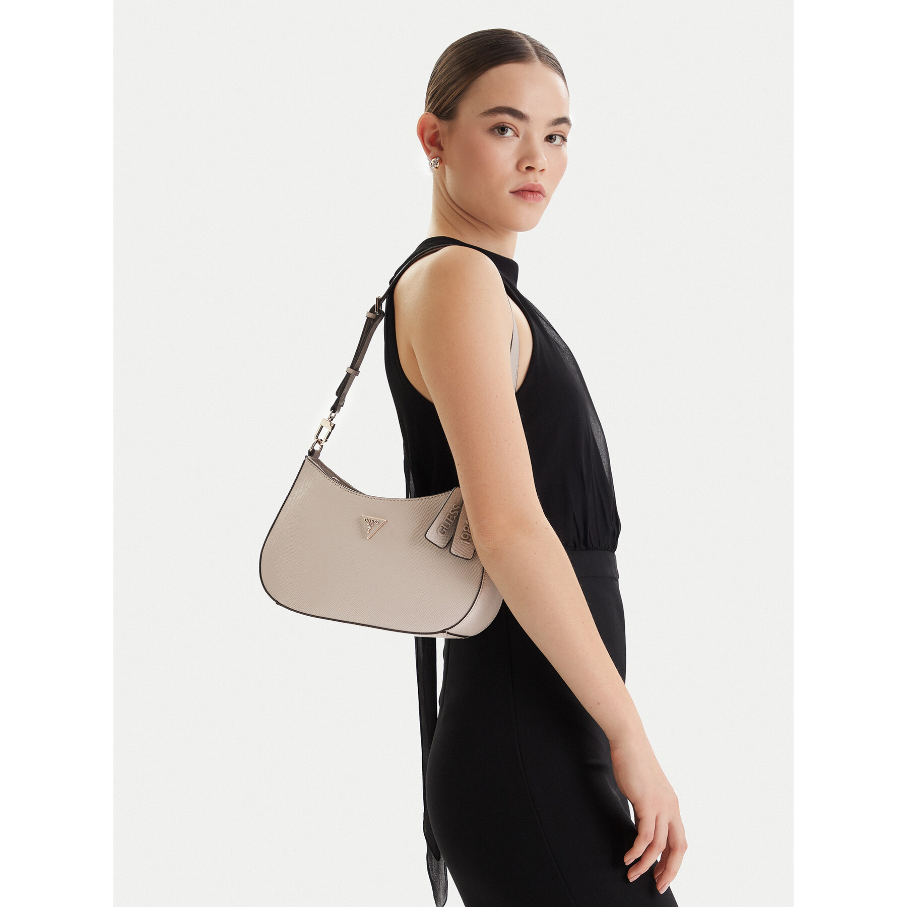 Ročna torba Guess Noelle II HWZG96 72180 Bež