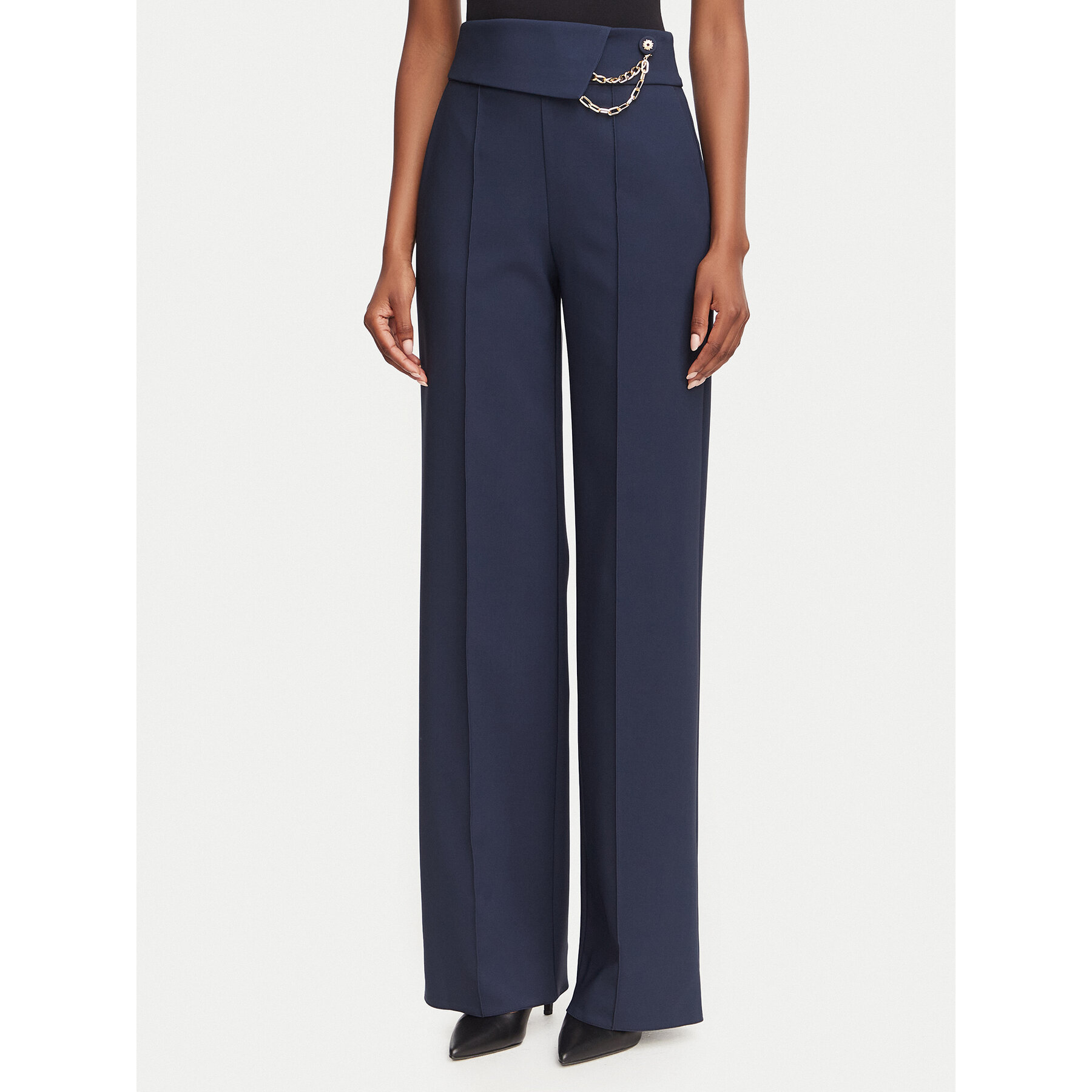Rinascimento Stoffhose CFC0130433003 Dunkelblau Regular Fit