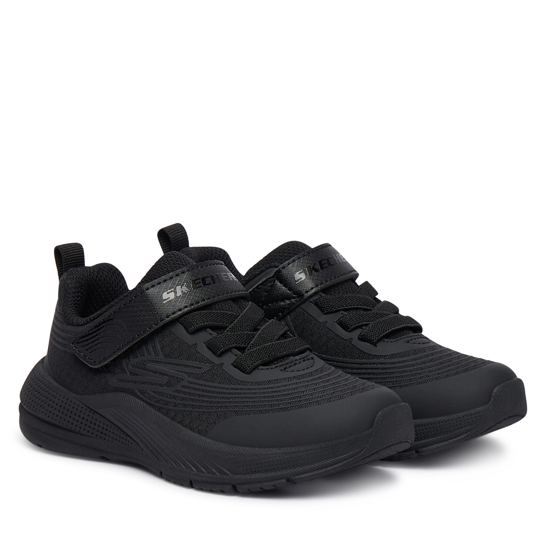 Сникърси Skechers Microspec Advance 403926N/BBK Черен