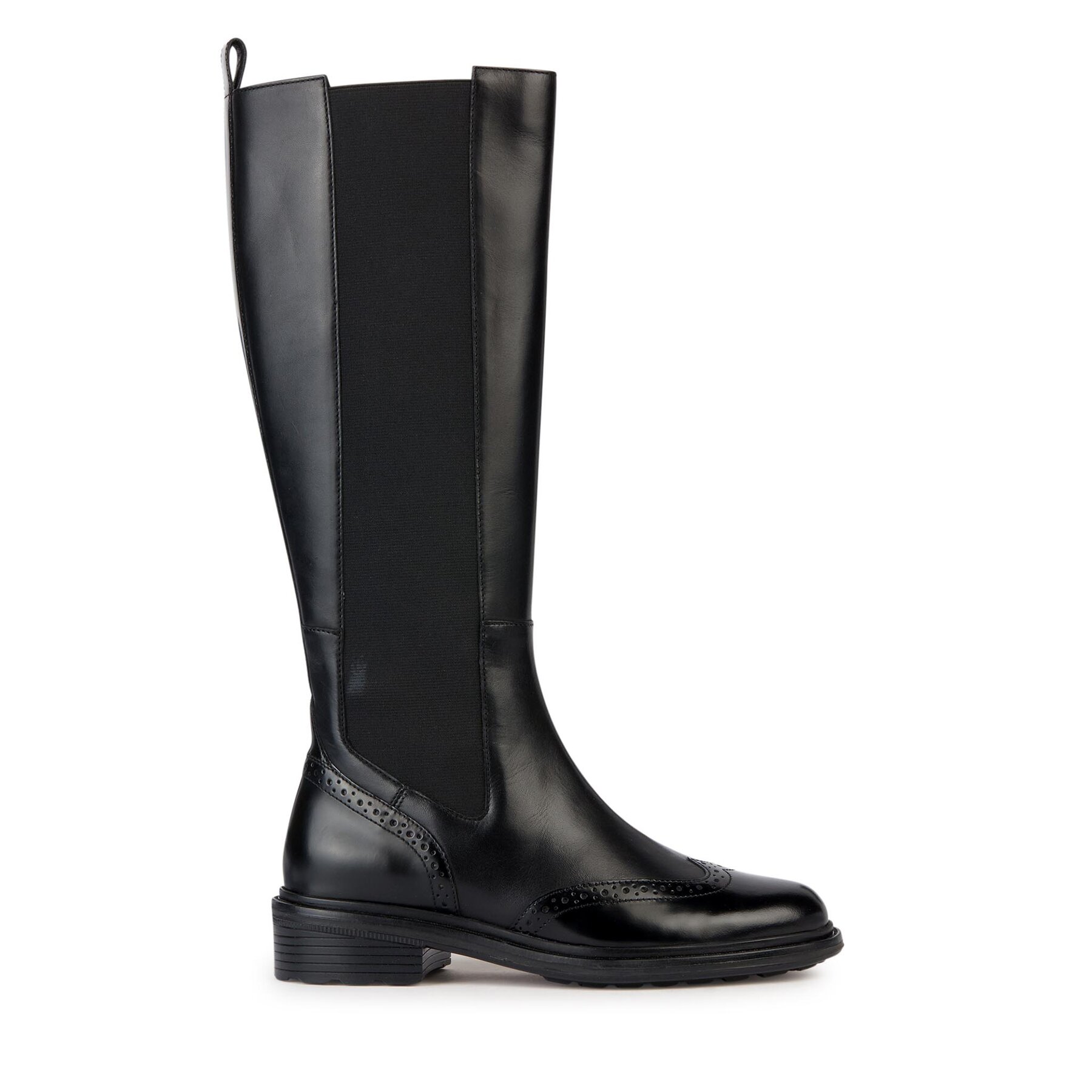 Geox Dámske Čižmy vo vojenskom štýle, Rozmer: 36, Čierna, D Walk Pleasure D36TGH 04948 C9999