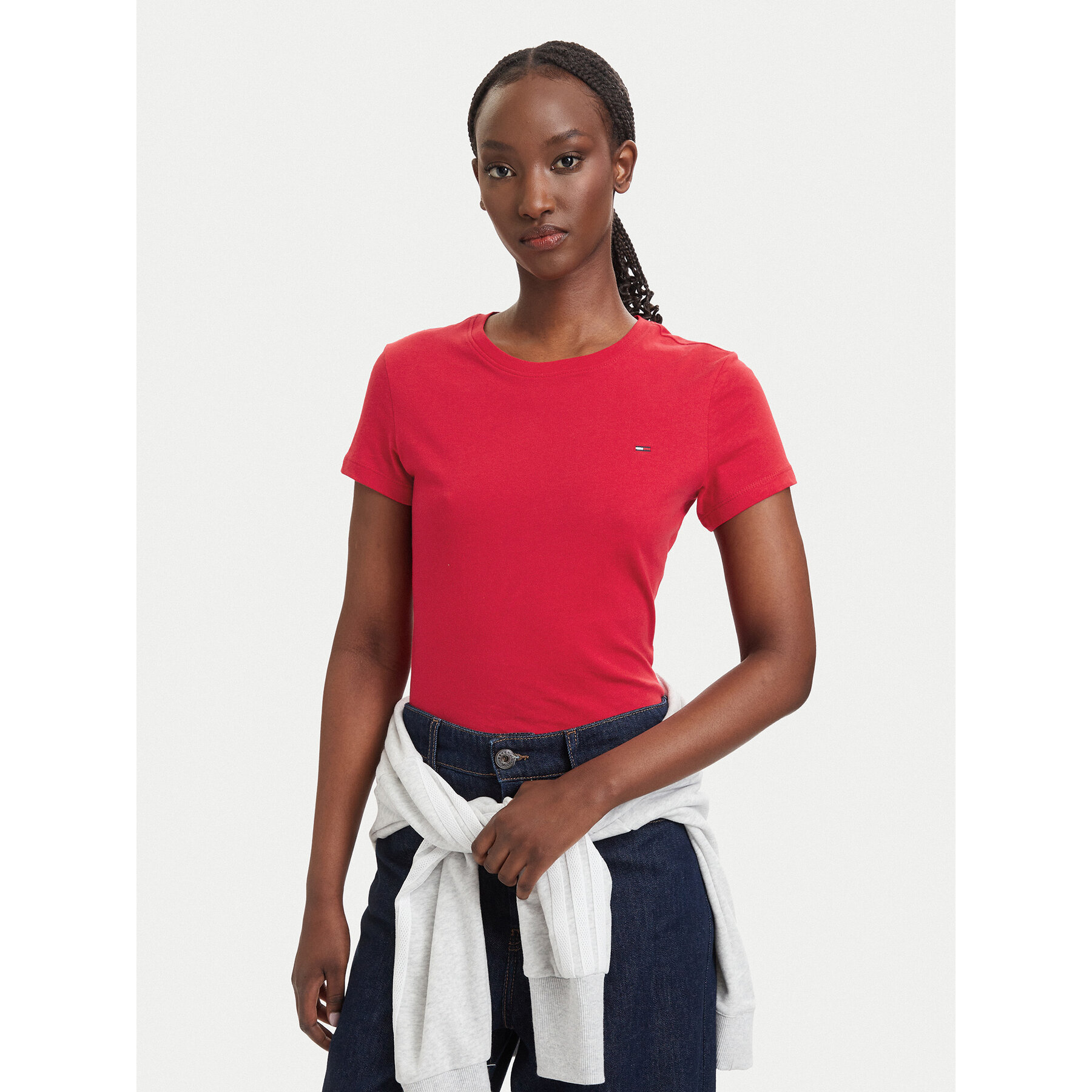 Tommy Jeans T-Shirt-Set DW0DW21366 Bunt Slim Fit