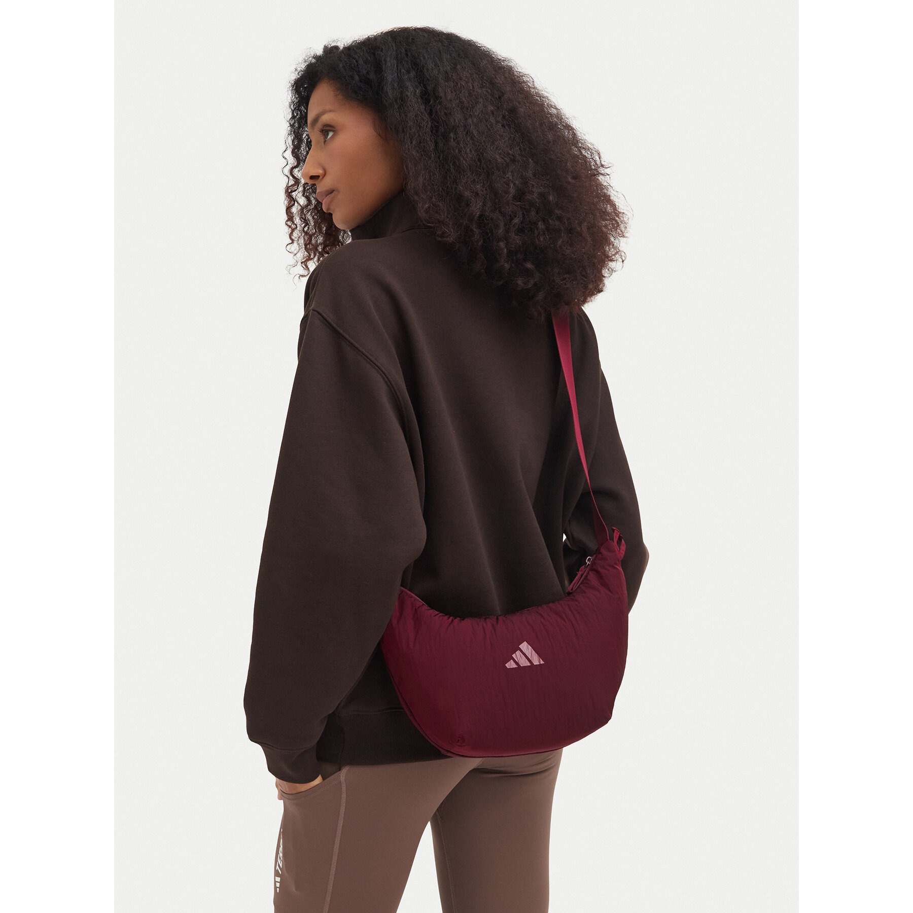 Дамска чанта adidas Glow Shoulder Bag KT4407 Бордо