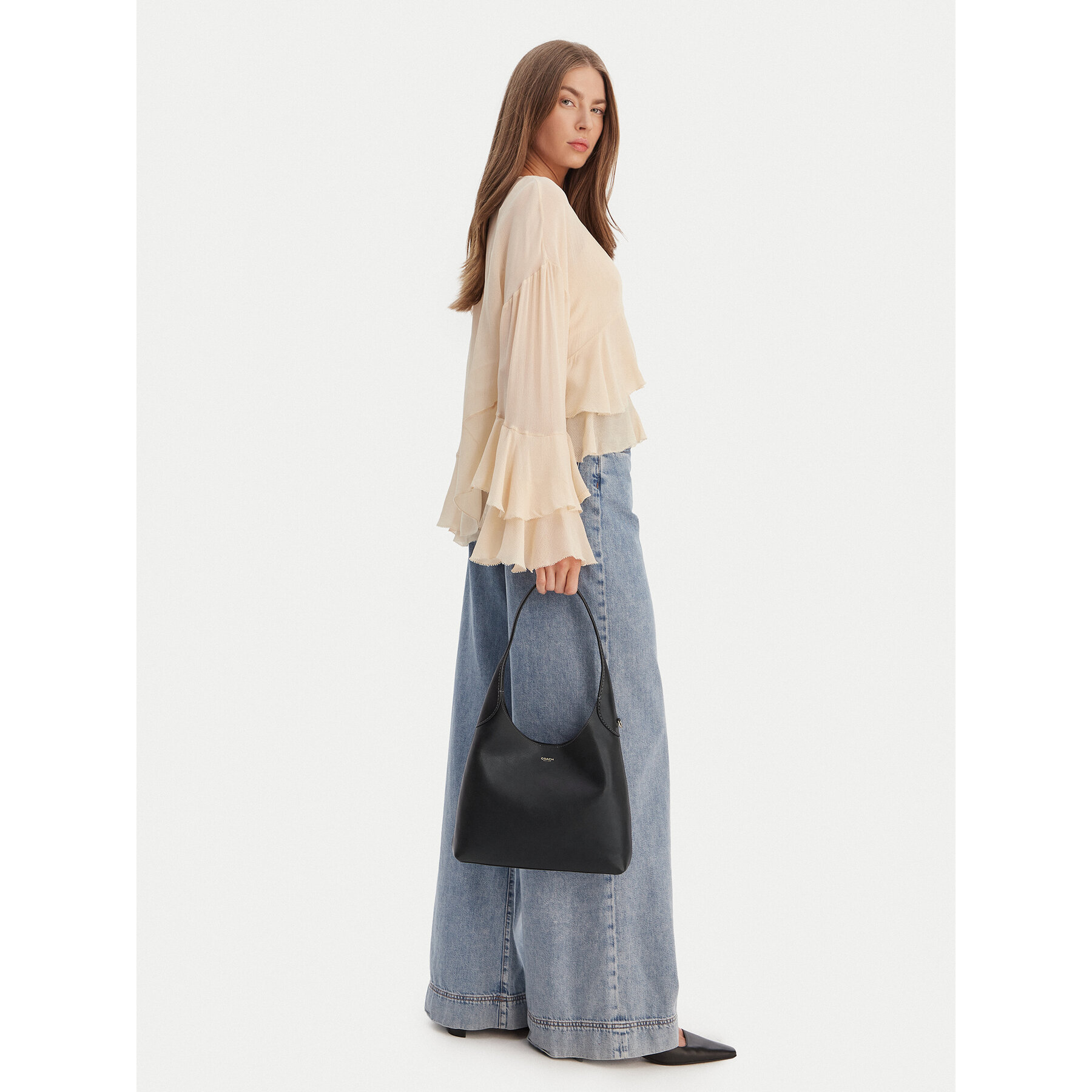 Дамска чанта Coach Brooklyn CU068 Черен