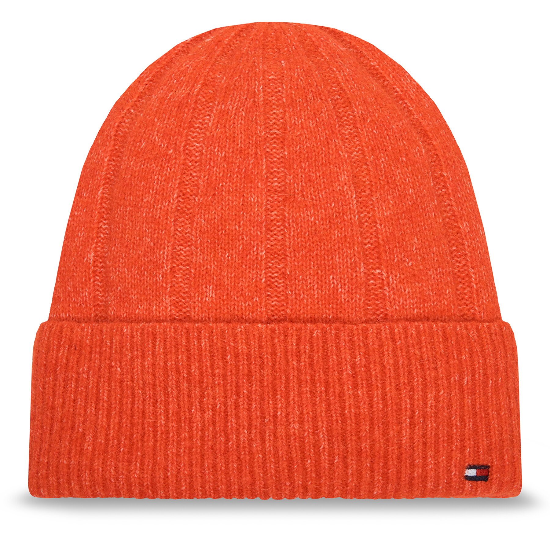 Berretto Tommy Hilfiger Th Flag Fluffy AW0AW17779 Arancione