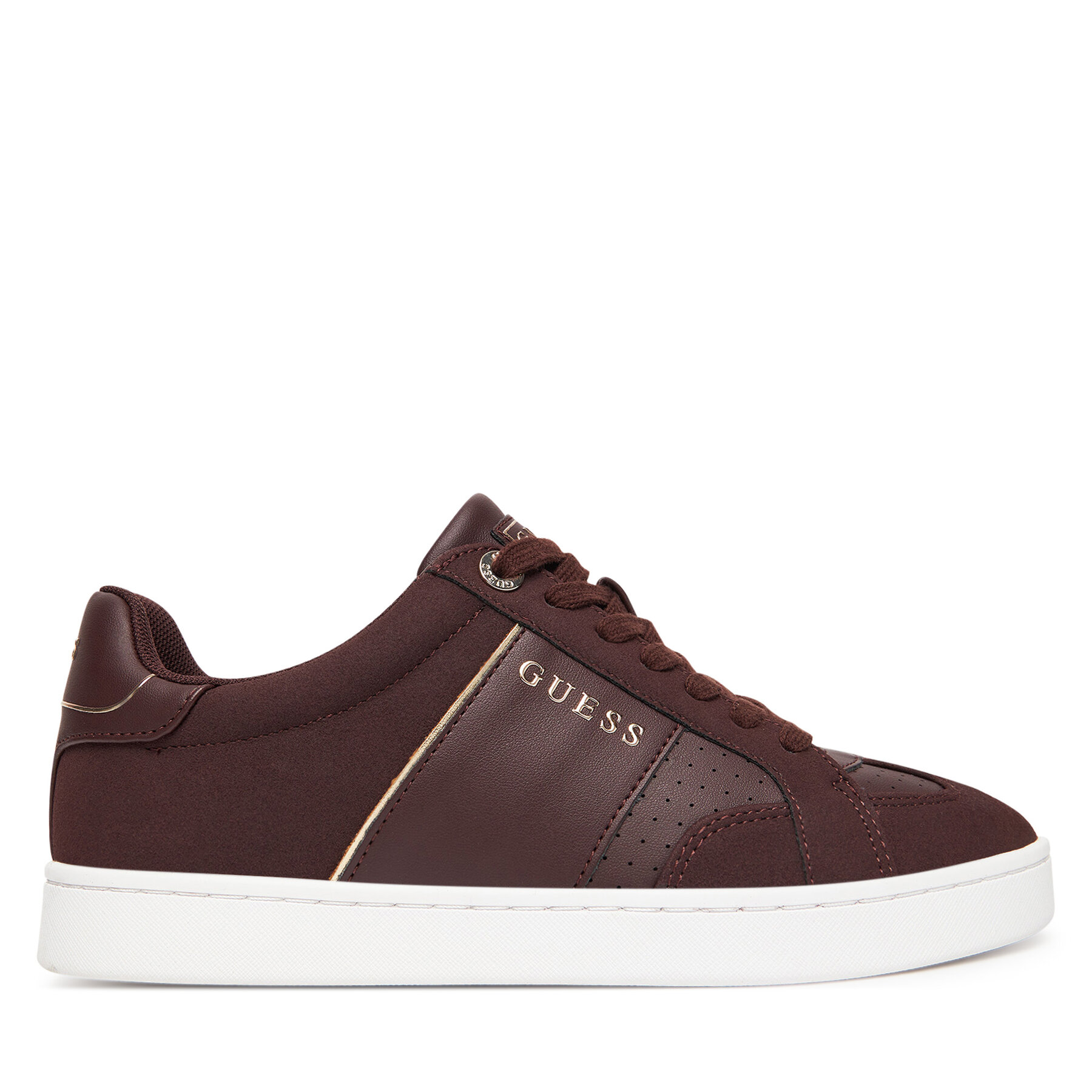 Sneakersy Guess FLFJR8 PEL12 Hnedá