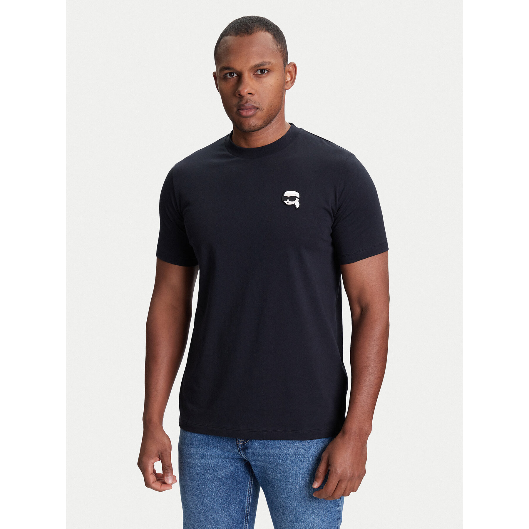 KARL LAGERFELD T-shirt 755710 553224 Blu scuro Slim Fit