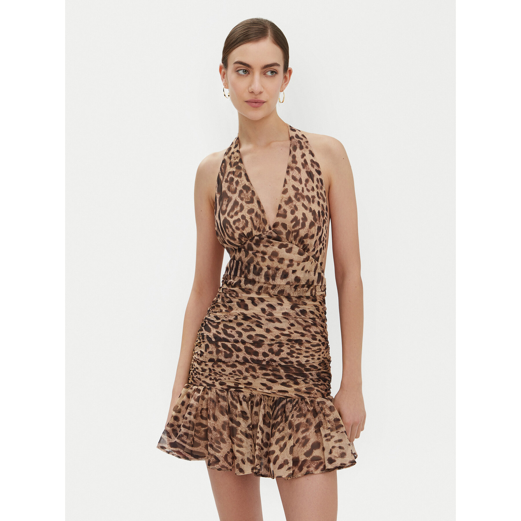Bardot Coctailkleid 59705DB Braun Regular Fit