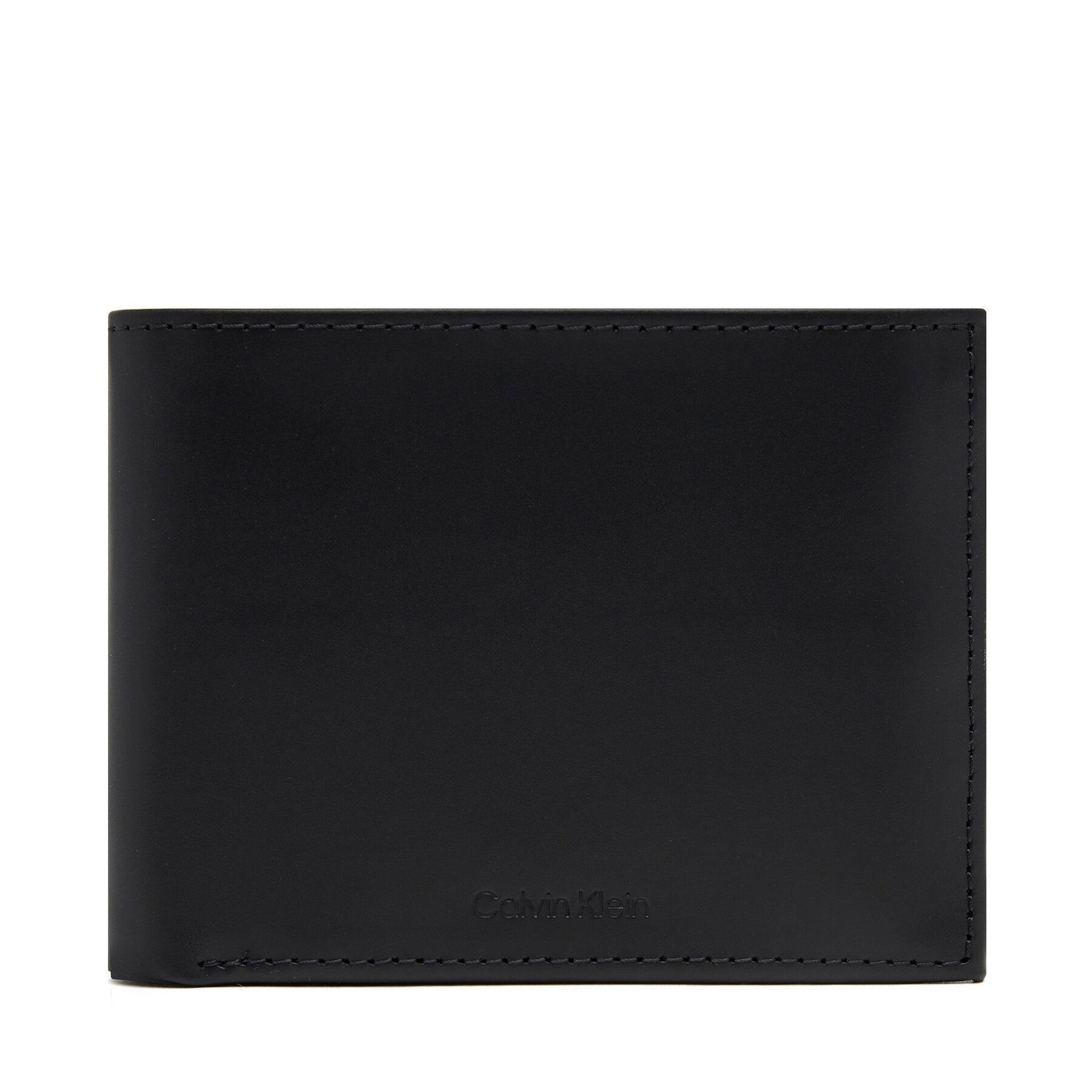 Portfel męski Calvin Klein Czarny Ck Premium Trifold 10Cc W/Coin K50K512849