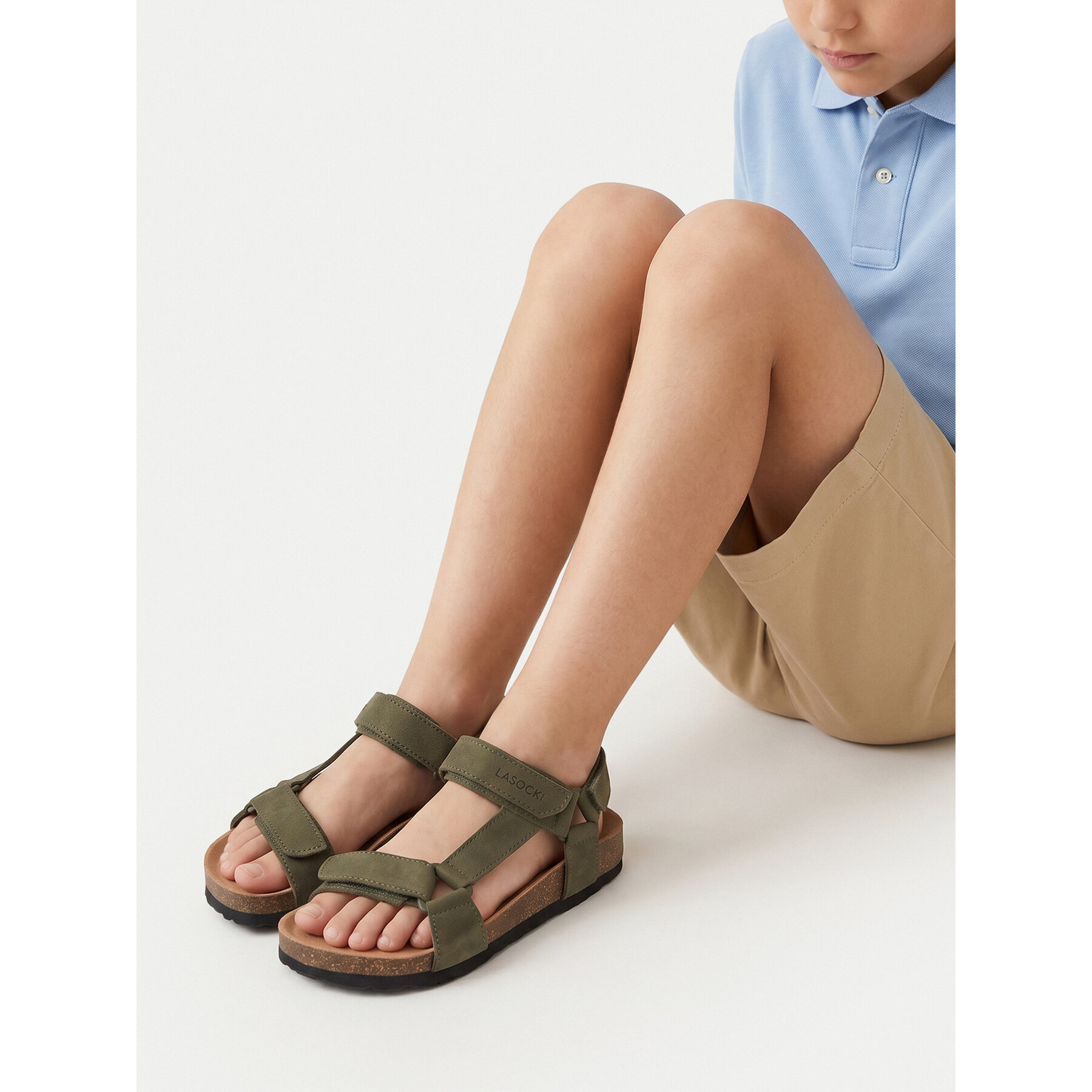 Sandali Lasocki Young CEO-CI12-AIR-03 Khaki