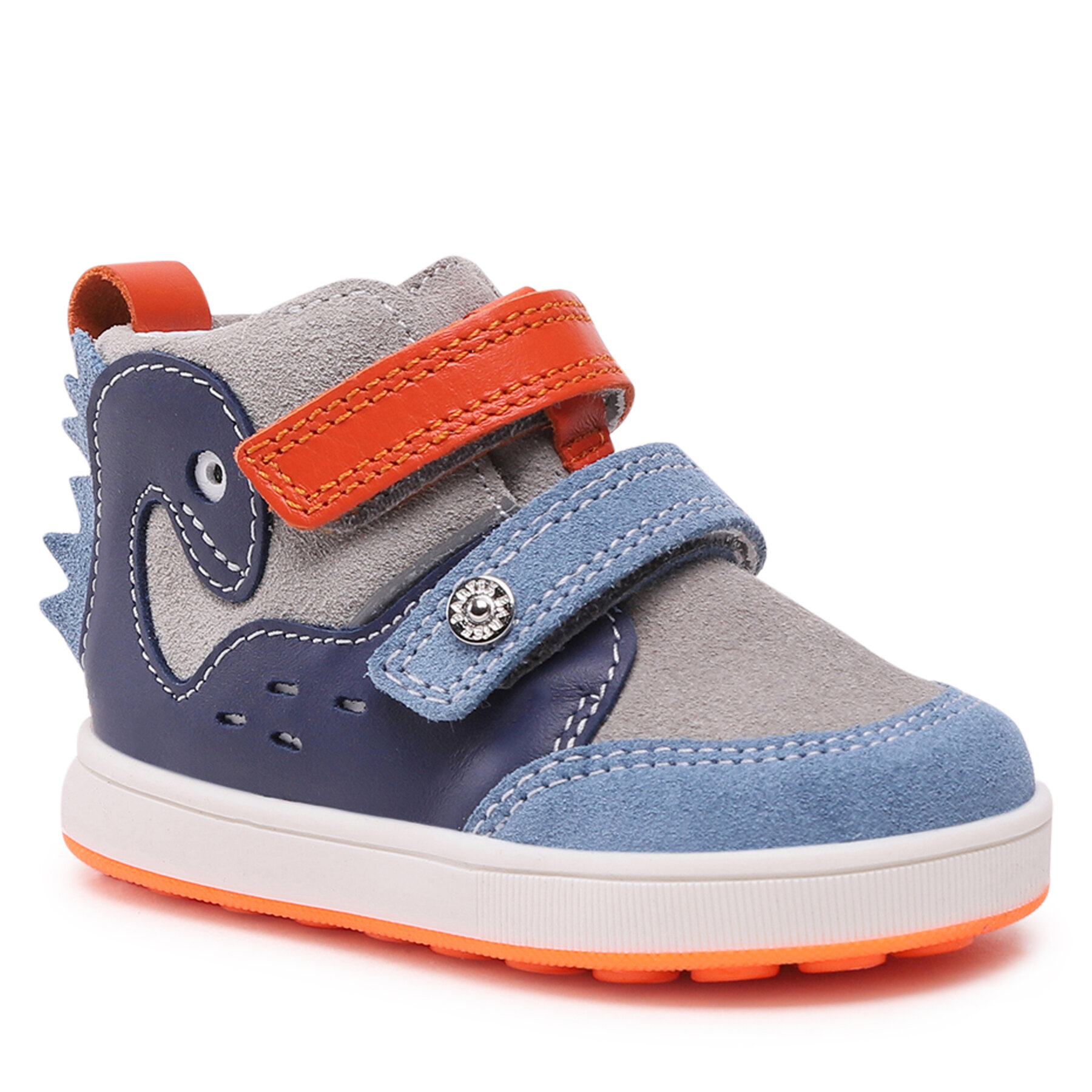 Gležnjarji Bartek 13634 008 Jeans/Mistral/Jasny Szary
