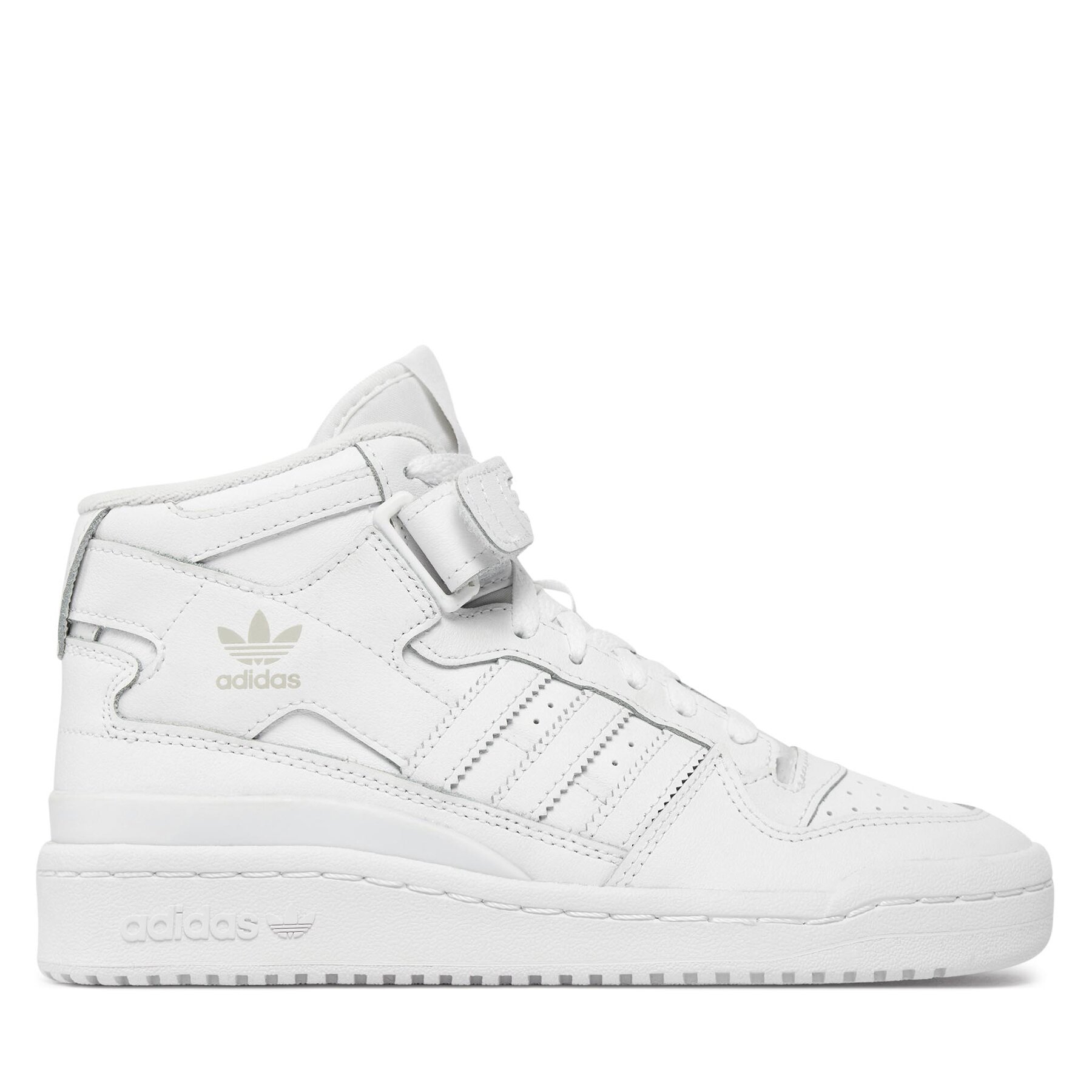 Unisex dieťa Sneakersy adidas, Rozmer: 38_23, Biela, Forum Mid J FZ2086