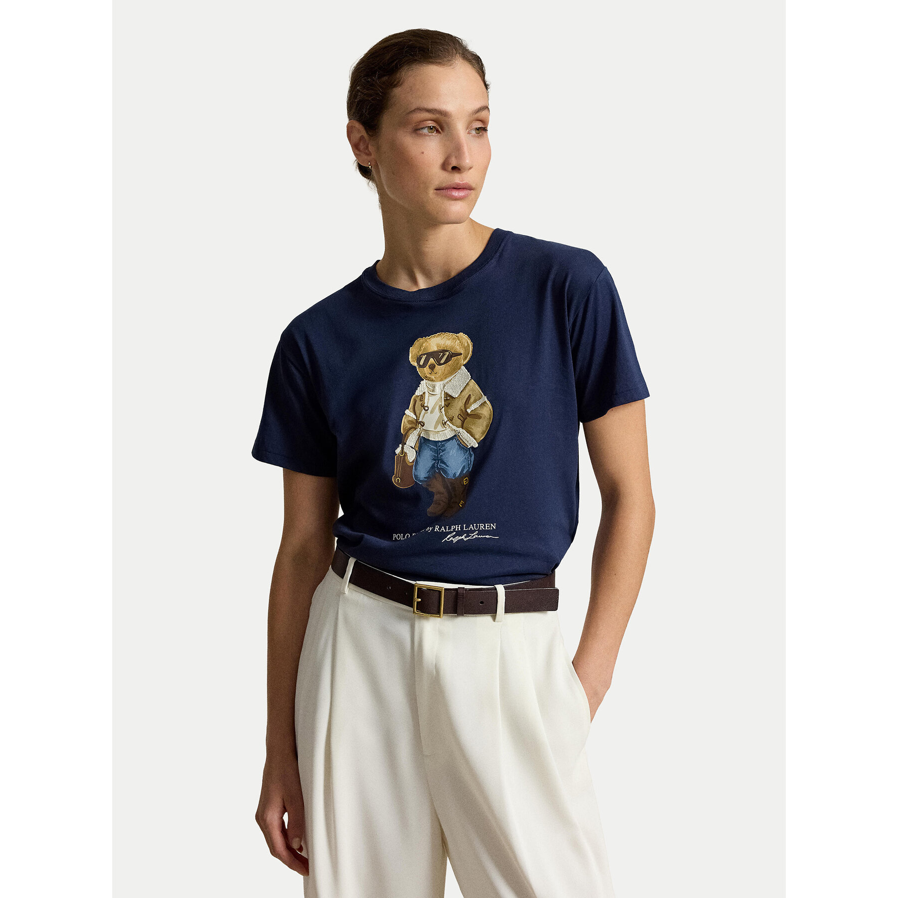Polo Ralph Lauren T-Shirt 211B23863001 Dunkelblau Regular Fit