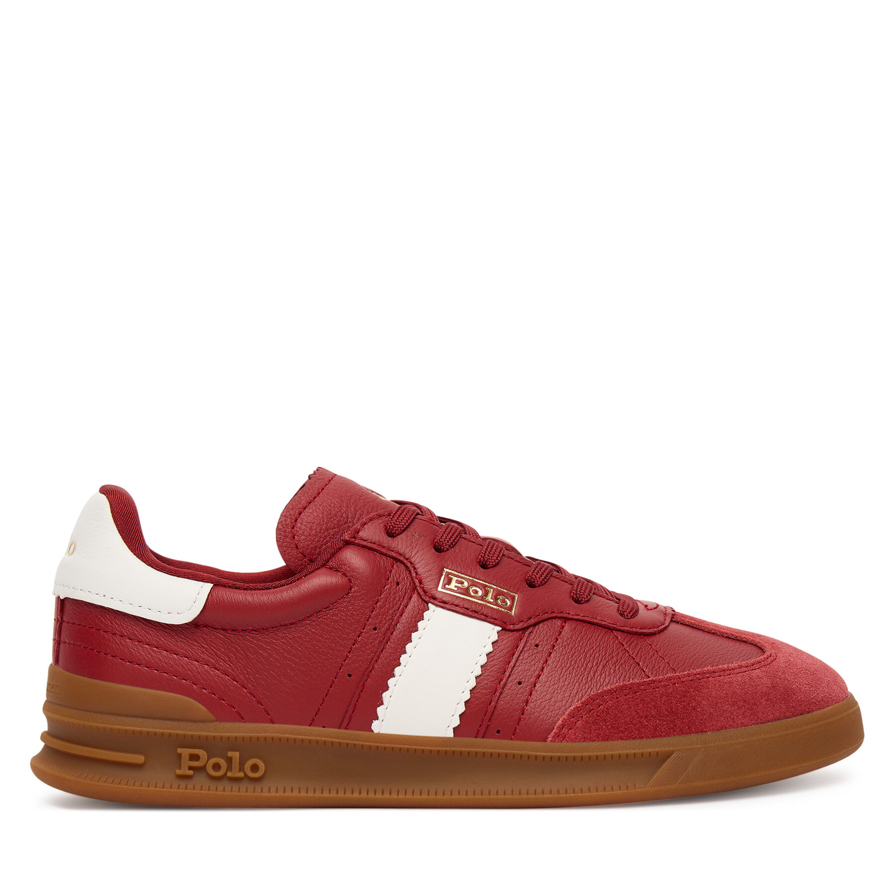 Sneakersy Polo Ralph Lauren Aera 804956688005 Červená