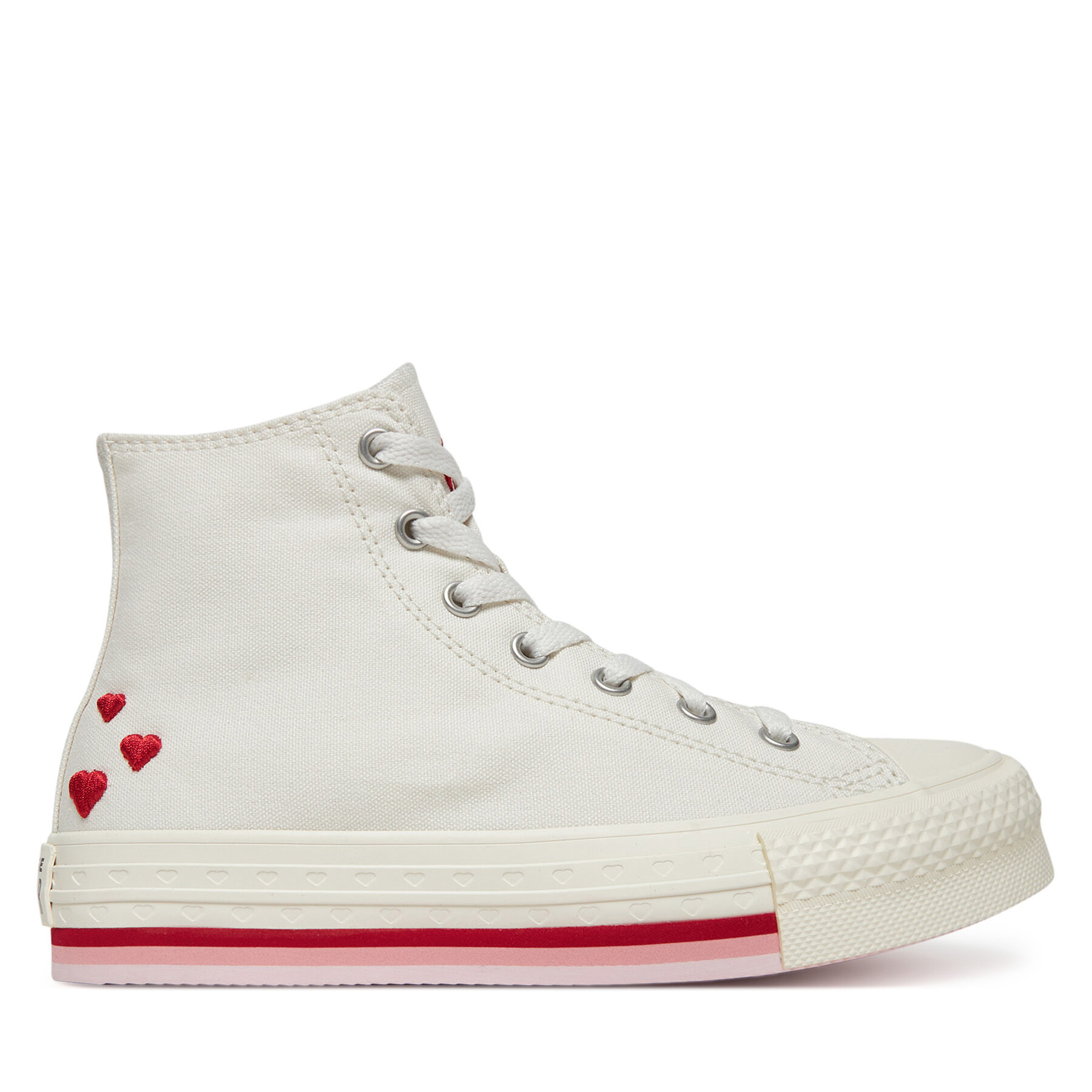 Tornacipő Converse Chuck Taylor All Star Lift Valentine'S Day Platform A10716C Bézs