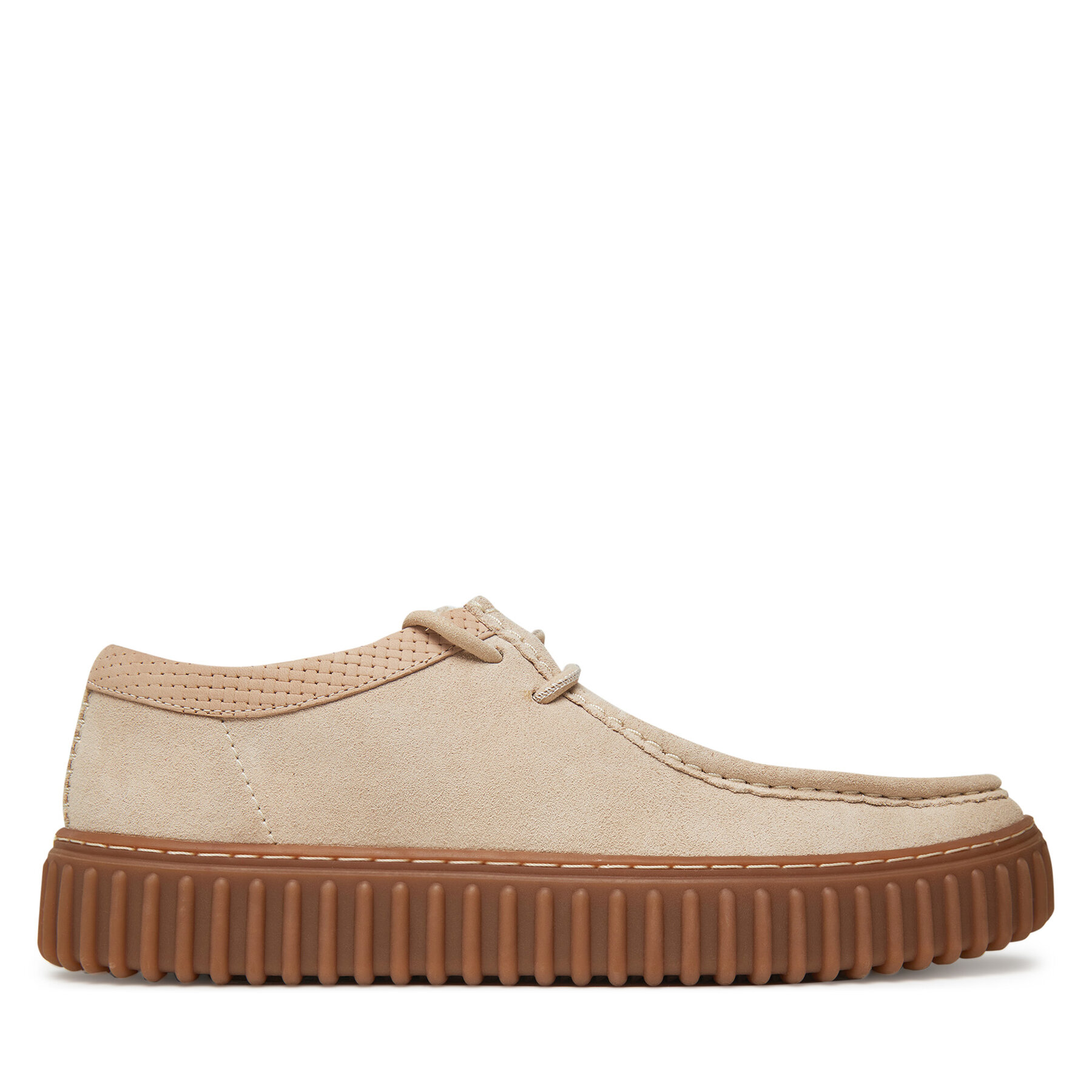 Κλειστά παπούτσια Clarks Torhill Low 26180906 Εκρού