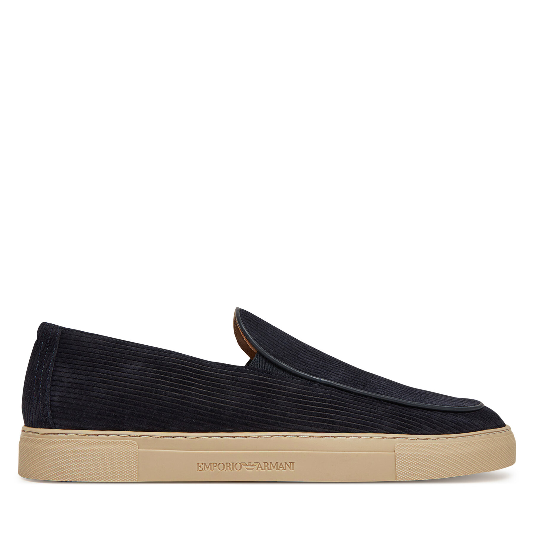 Męskie Półbuty Emporio Armani, Rozmiar 44 Granatowy X4Y008 XF848 00285