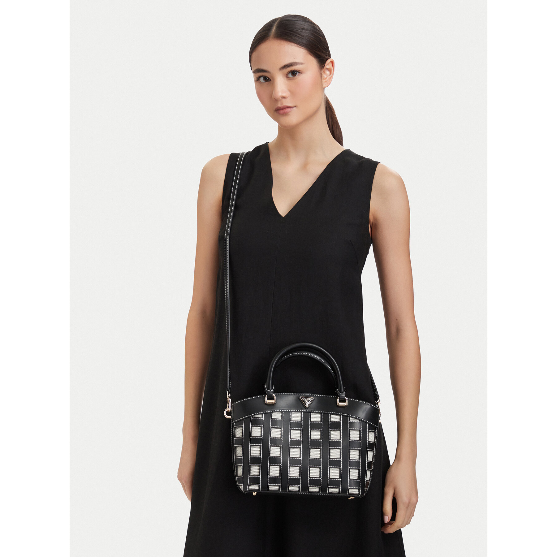 Geantă Guess Frankie HWWG97 36050 Negru