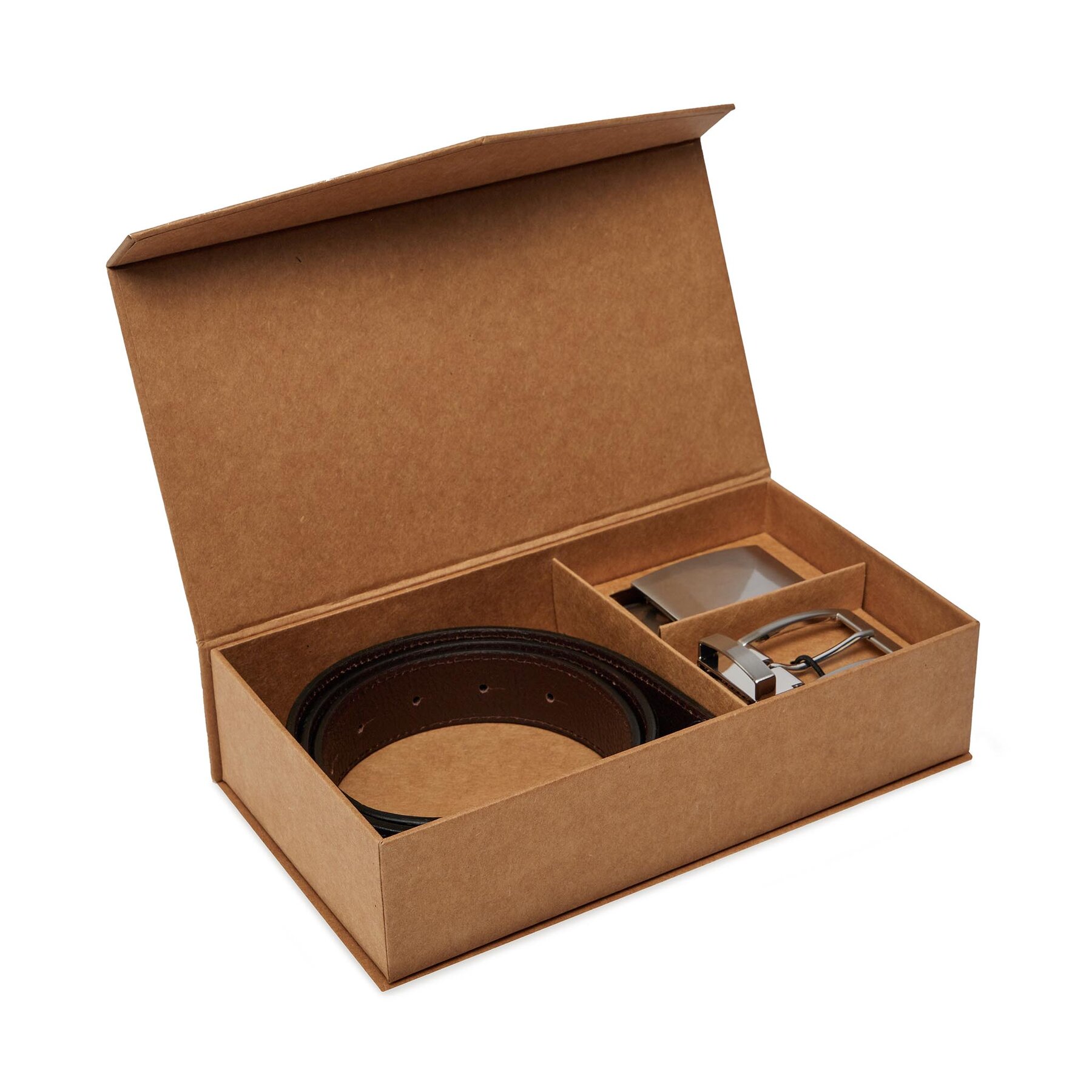 Мъжки колан Jack & Jones 12246672 Черен