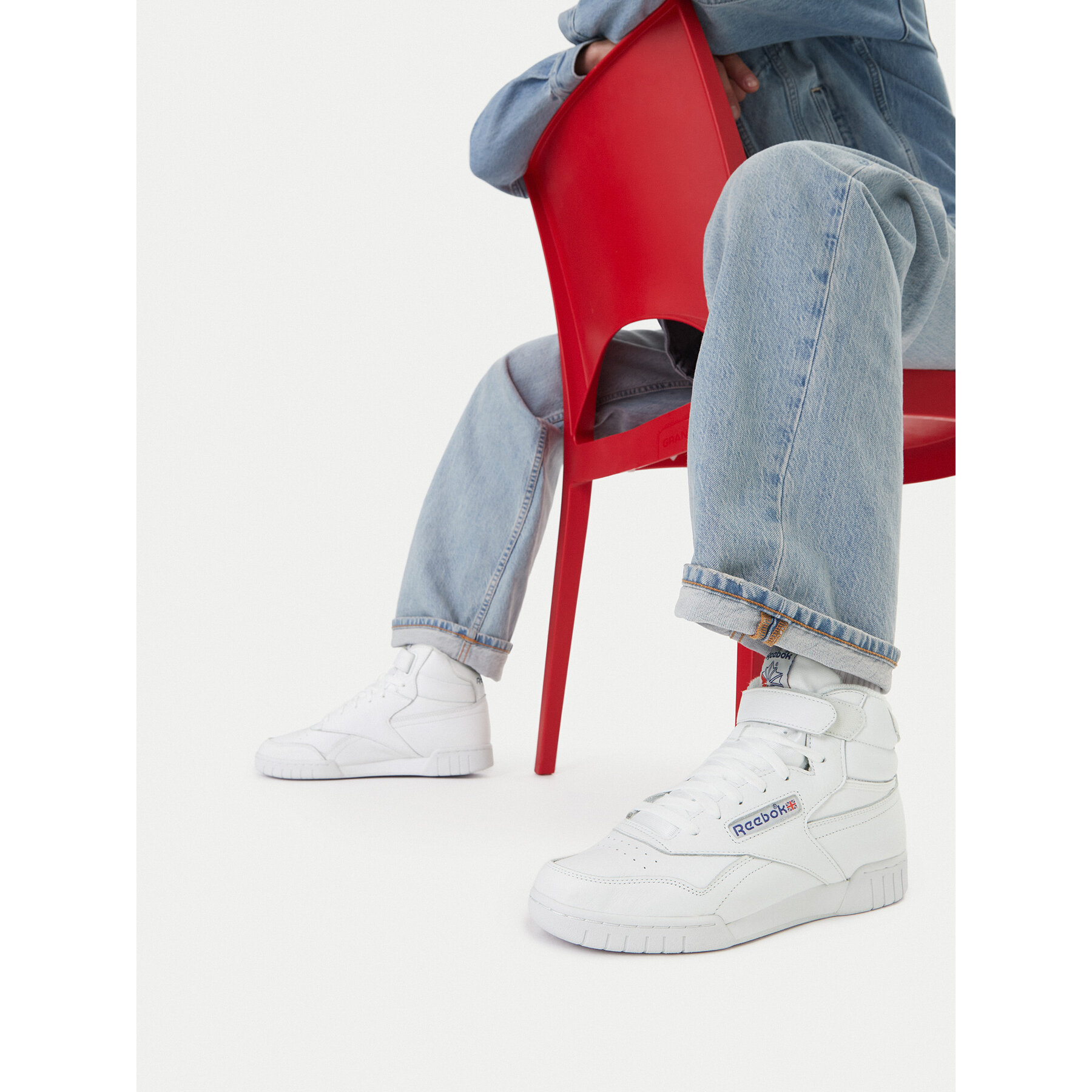 Сникърси Reebok EO-EX-O-FIT HI 100000108 Бял
