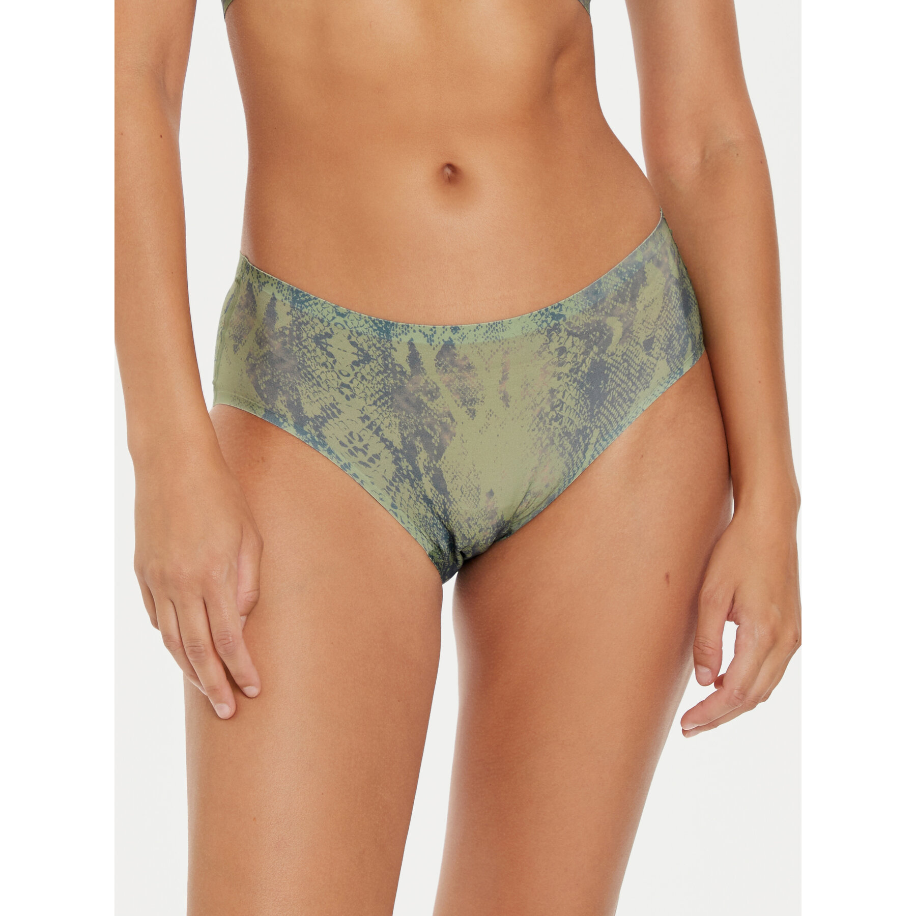 Chantelle Σλιπ κλασικά Soft Stretch C11D40 Πράσινο