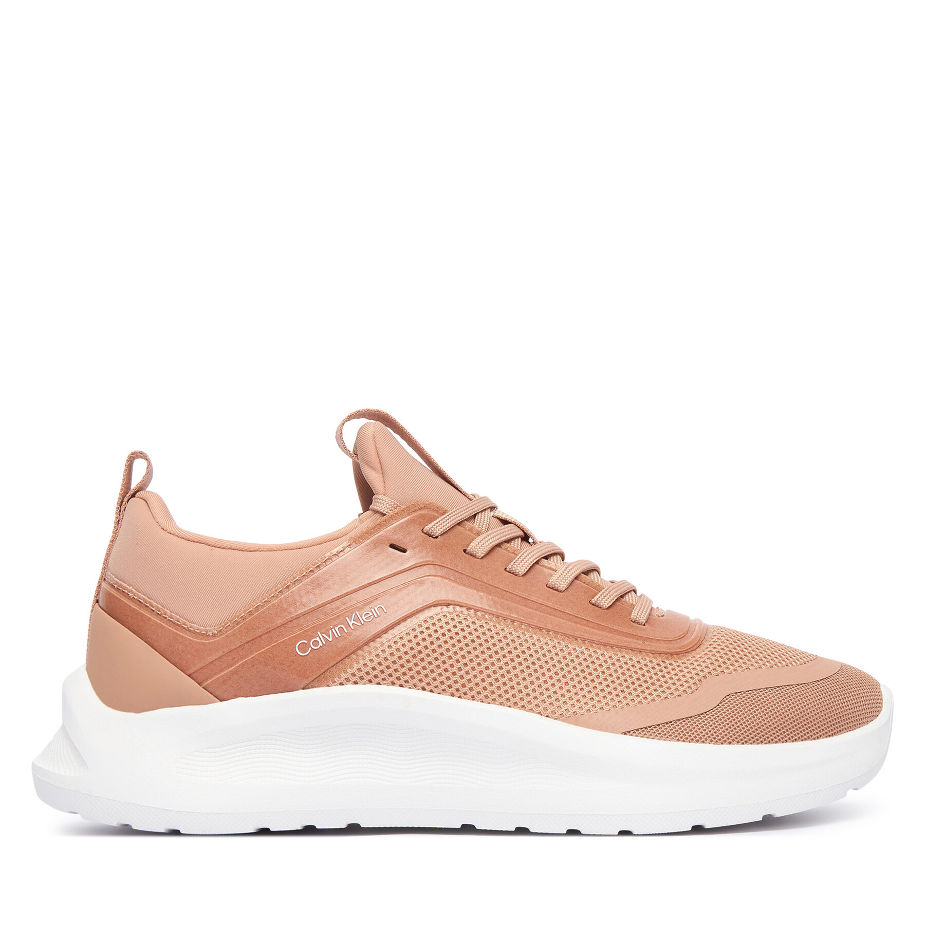 Tenisice Calvin Klein Light Eva Run Laceup Sock Jelly HW0HW03434 Ružičasta
