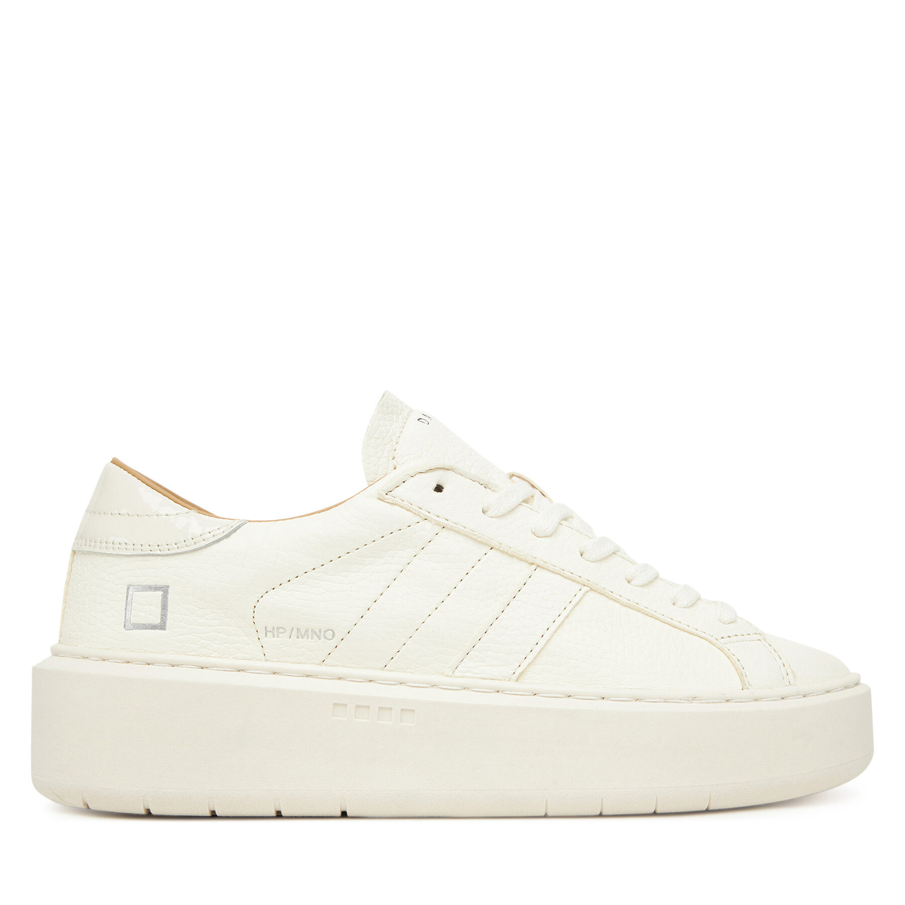 Sneakersy D.A.T.E. Hill Low Platform W431-HP-MN Écru