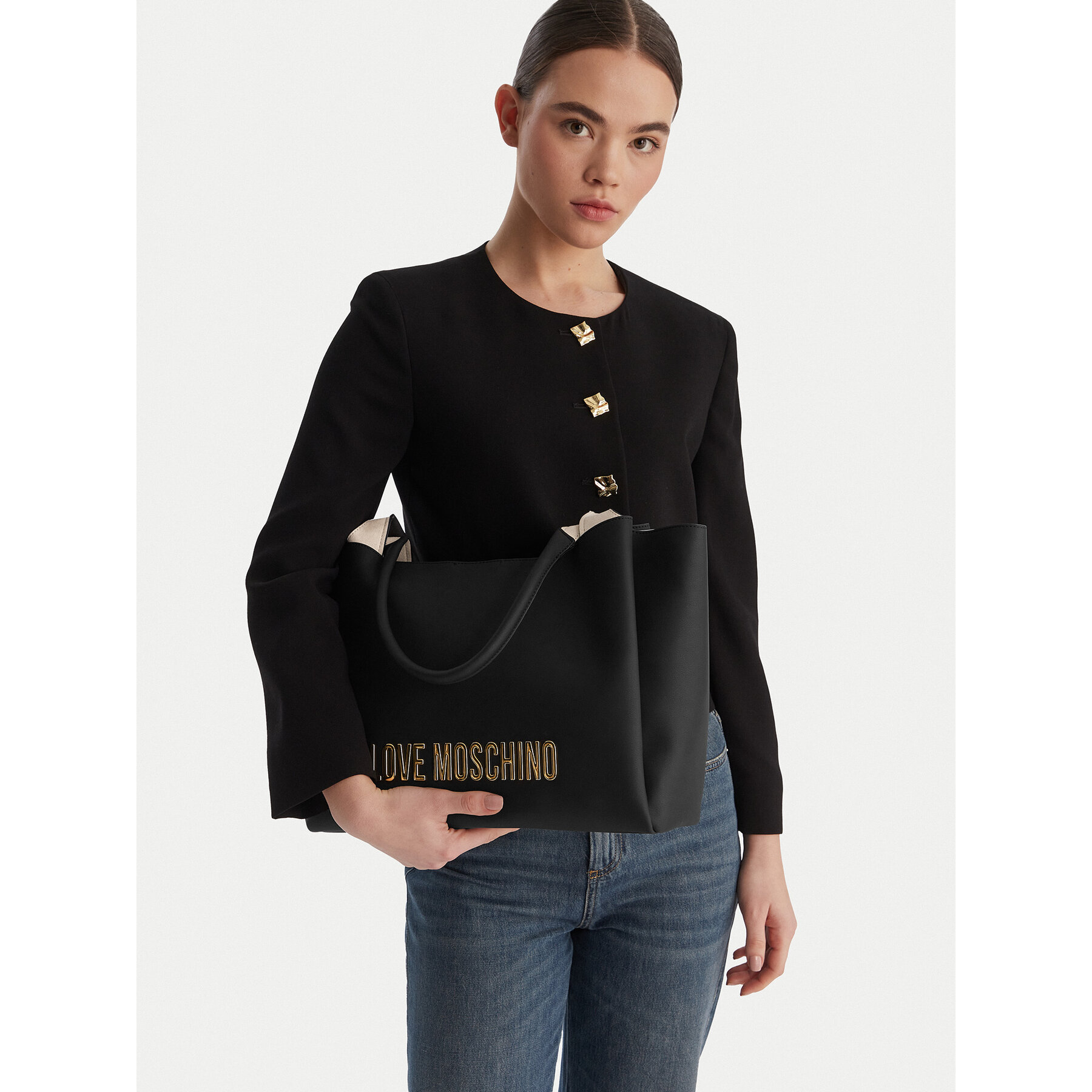 Táska LOVE MOSCHINO JC4107PP1OKD0000 Fekete