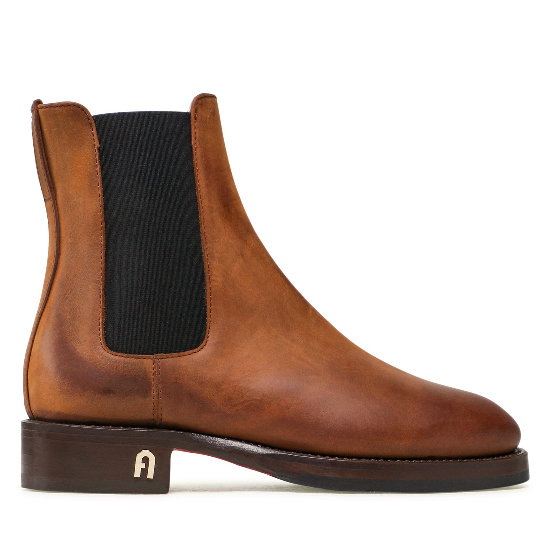 Botines Chelsea Furla Heritage YE58FHE-250000-03B00-1007 Marrón