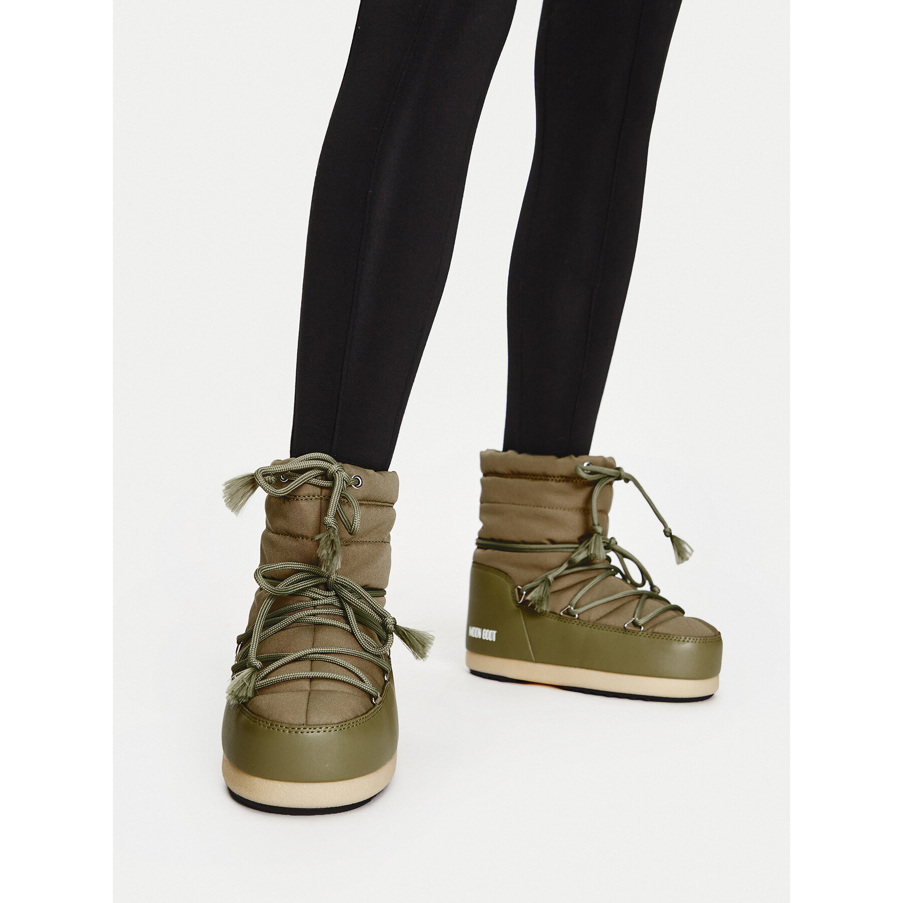 Cizme de zăpadă Moon Boot Evx Light Nylon 80D1470010 Kaki