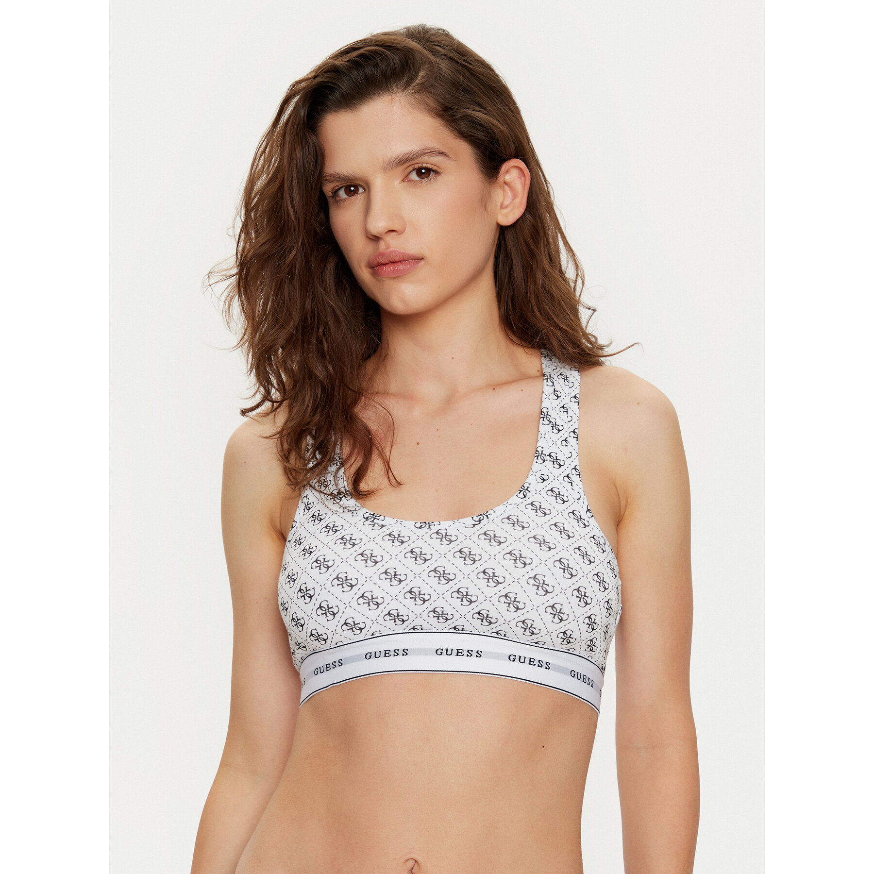 Guess Σουτιέν τοπ O97C01 KBOE1 Λευκό