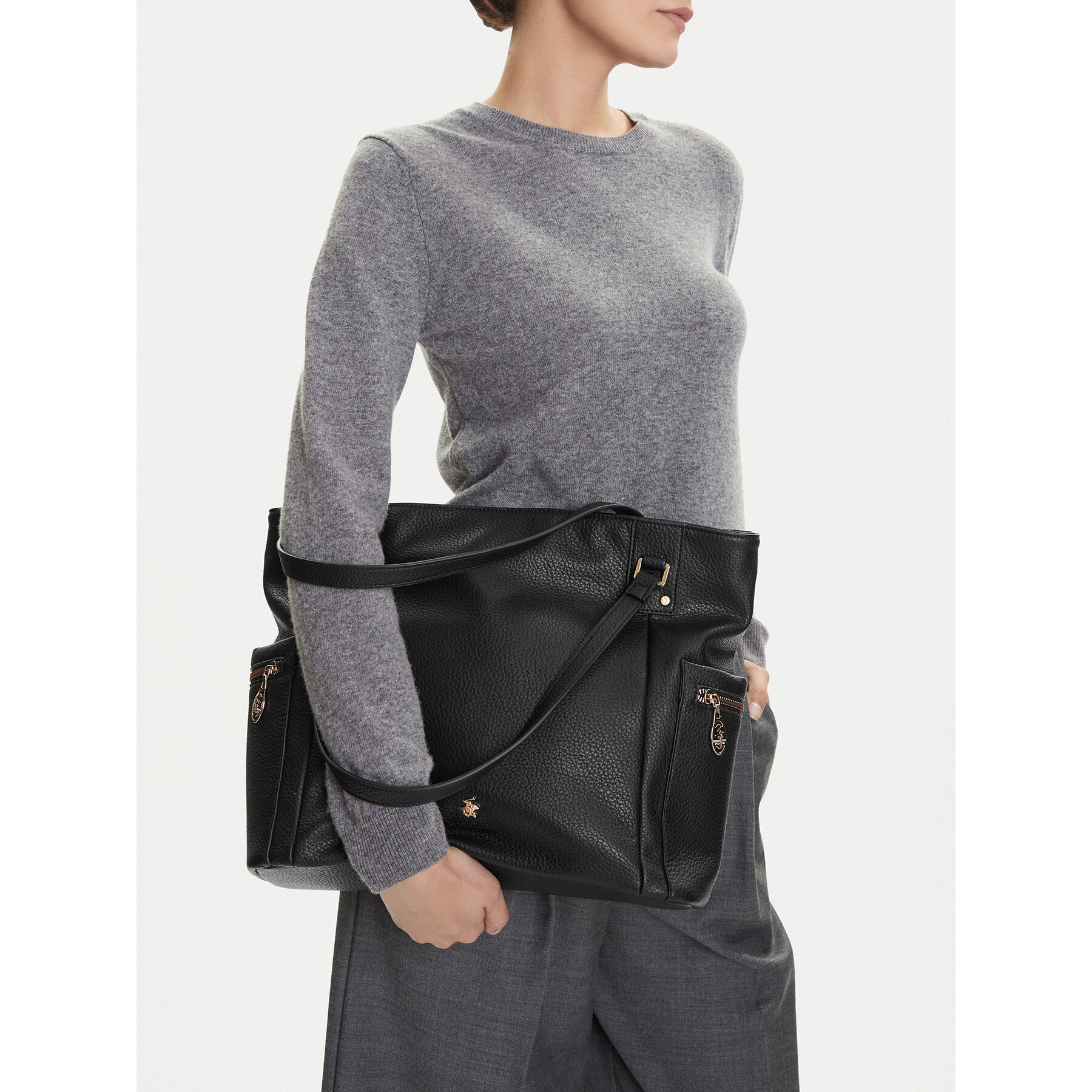 Geantă Beverly Hills Polo Club CEO-BHPC-C-005-08 Negru