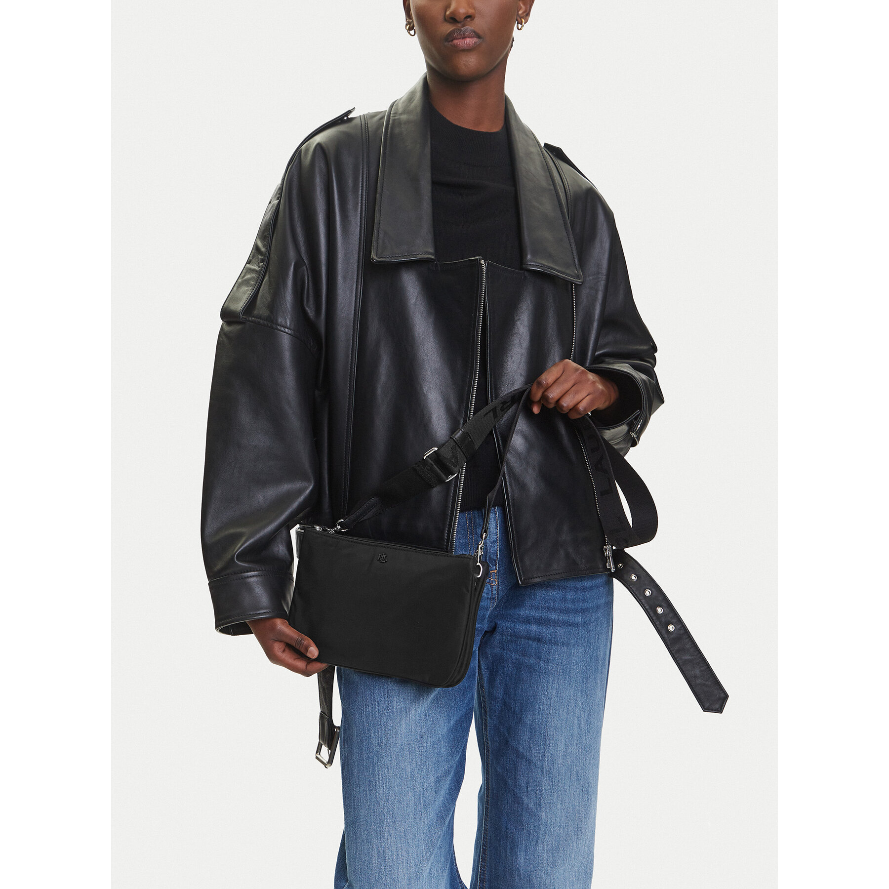 Borsetta LAUREN RALPH LAUREN 431970156003 Nero