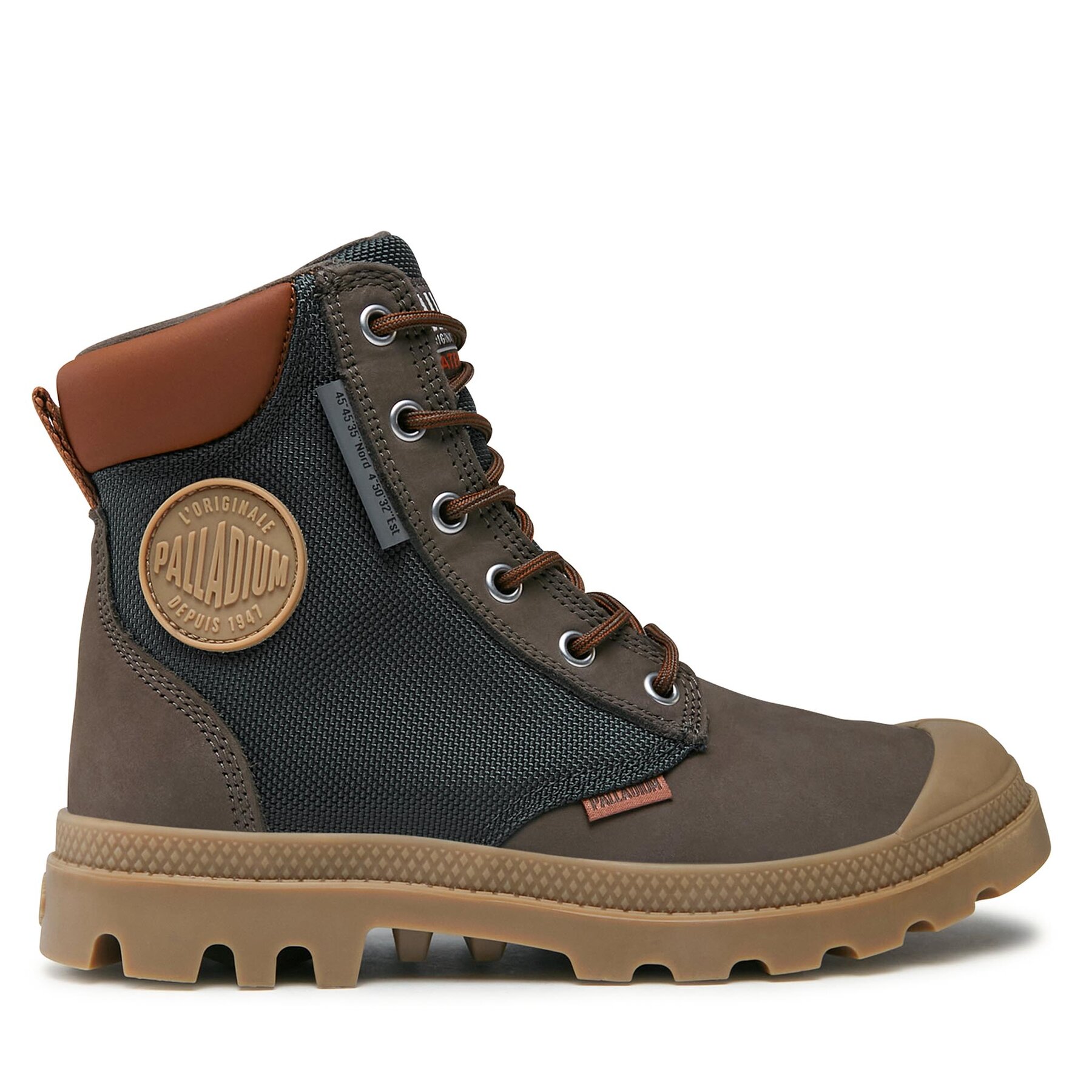 Turistická obuv Palladium Pampa Sc Wpn U-S 77235-236-M Hnědá