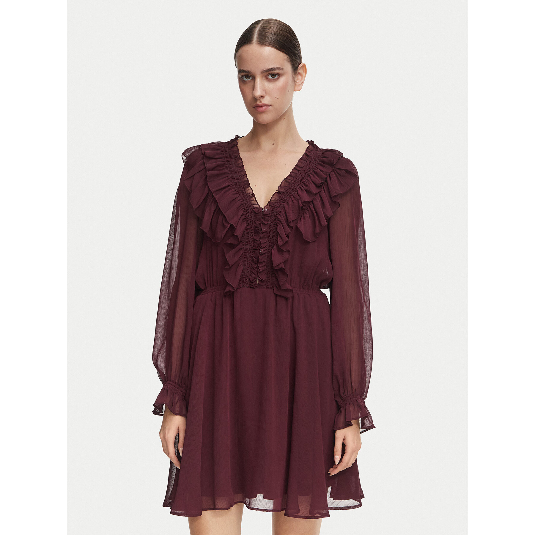 Morgan Coctailkleid 252-RCATHY Dunkelrot Regular Fit
