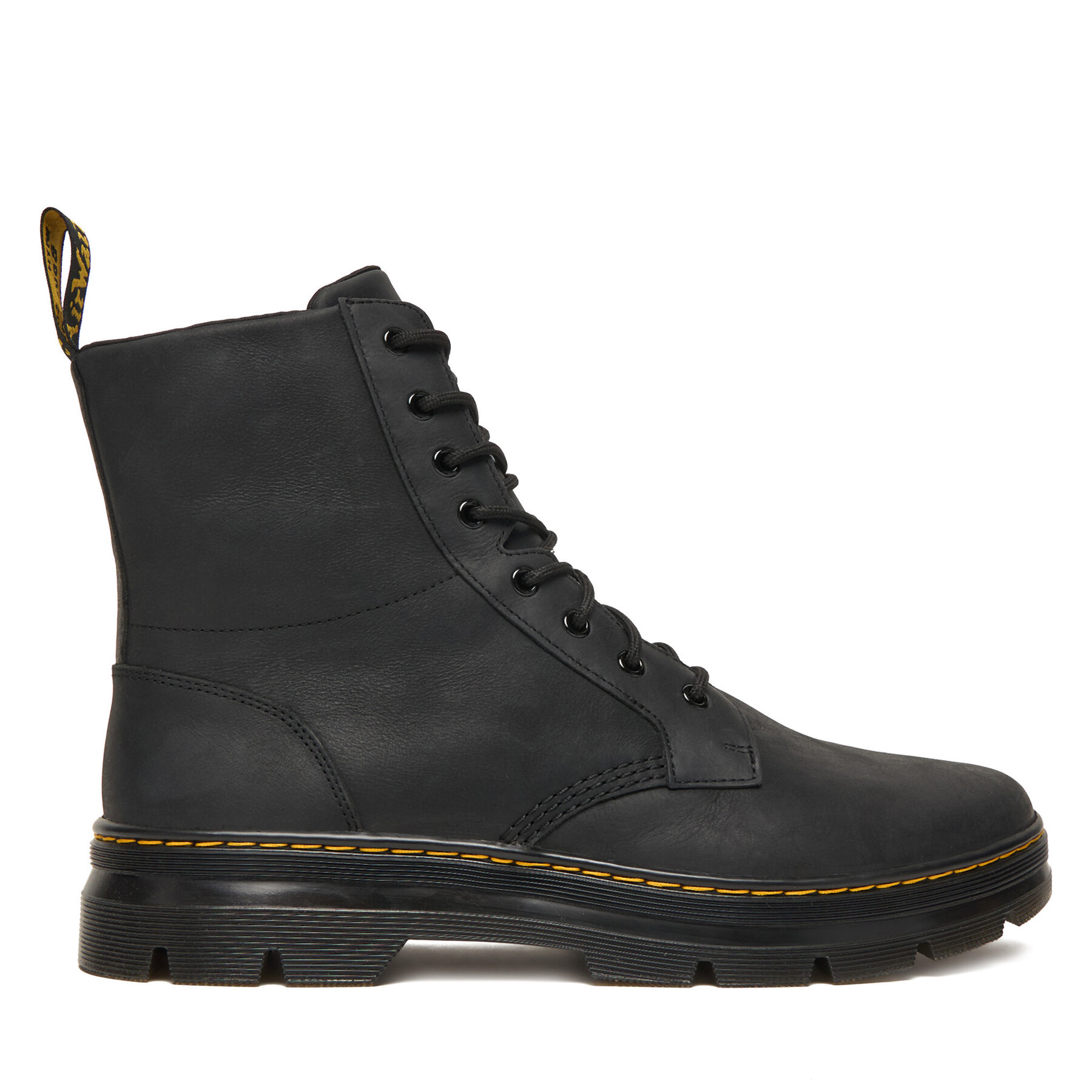 Polacchine Dr. Martens Combs Leather Casual Boots DM26007001 Nero