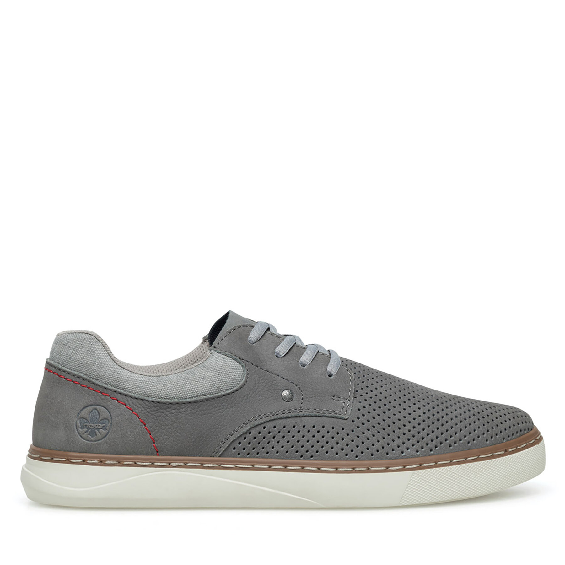 Polobotky Rieker B9909-40 Šedá