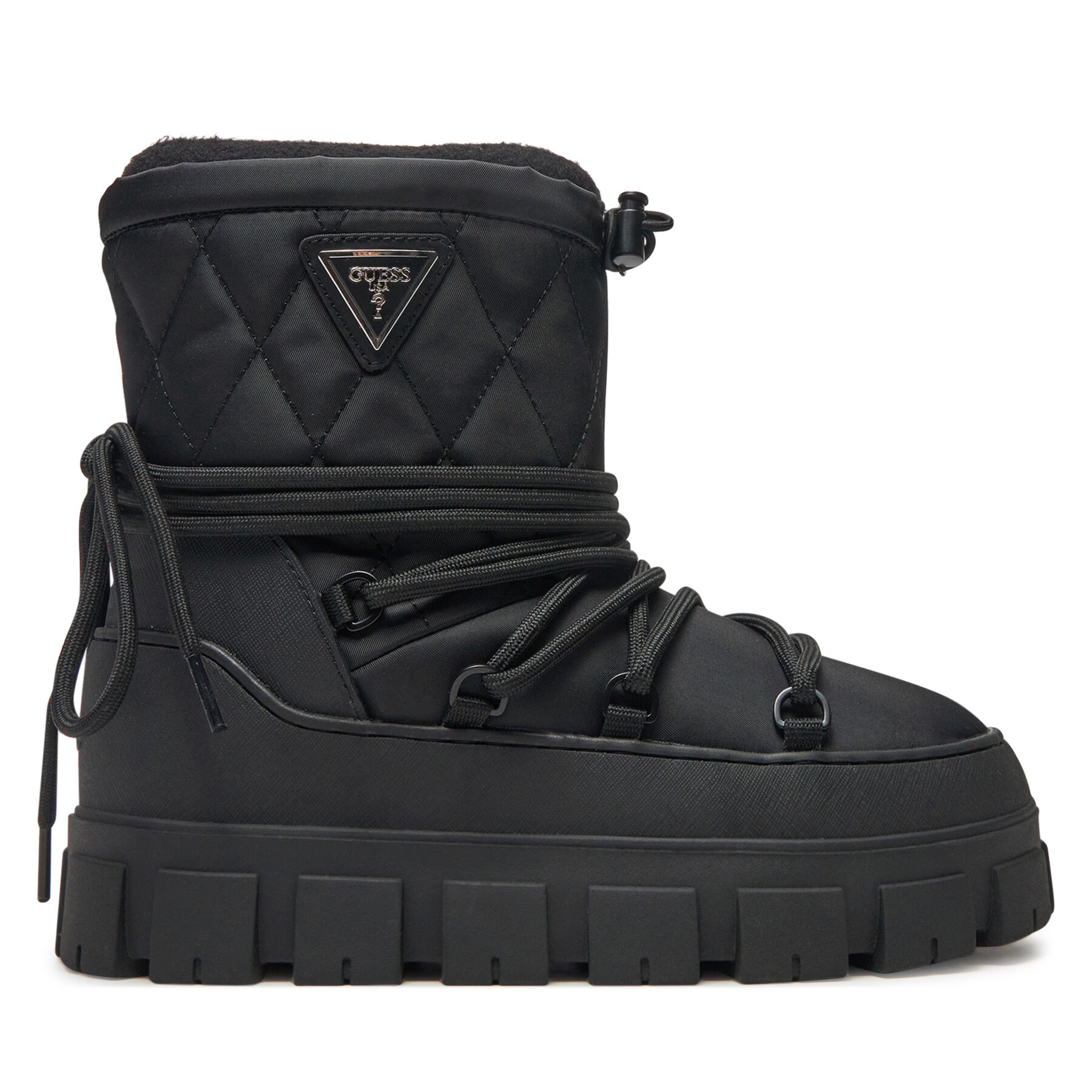 Botines Guess Uniques FLFUNI FAB10 Negro