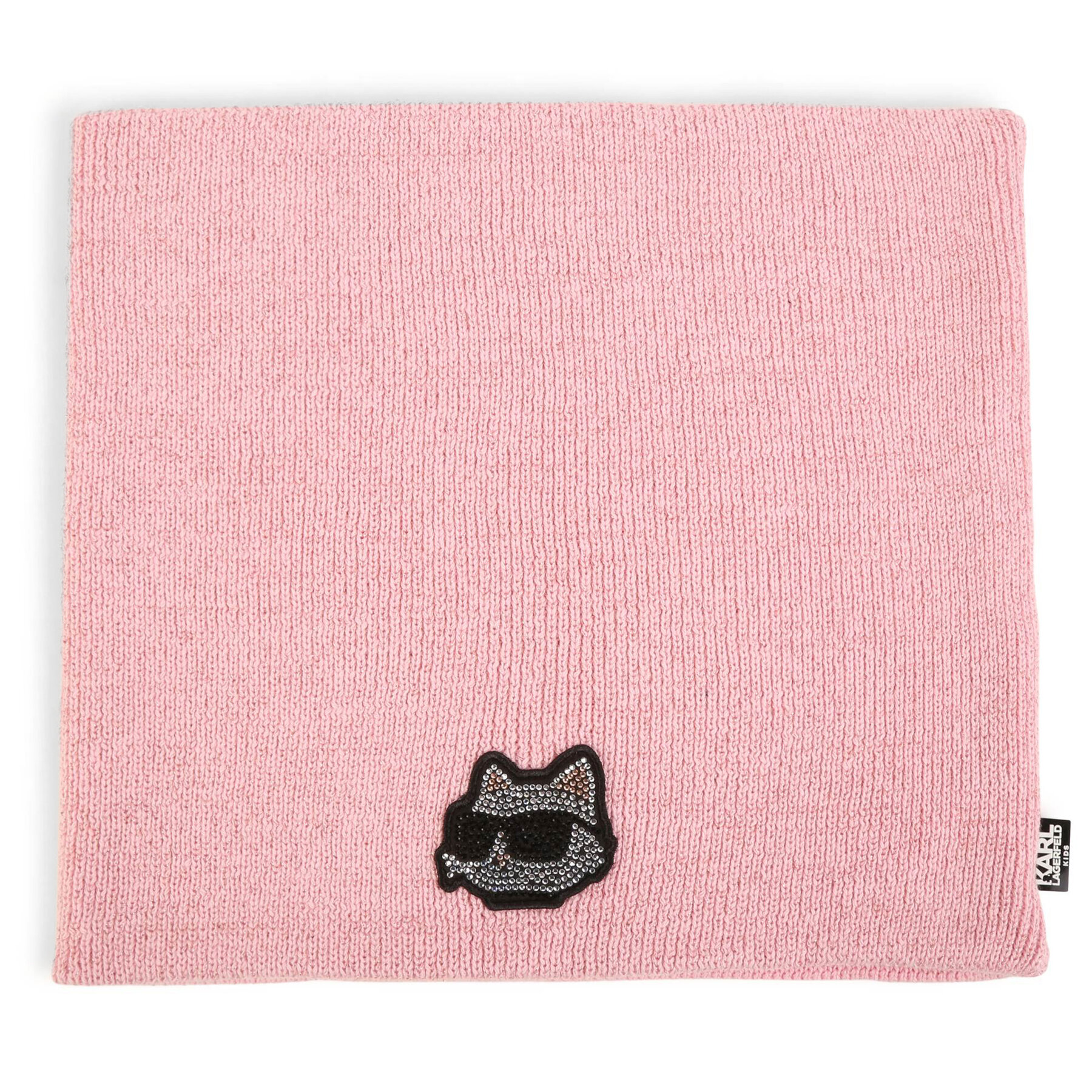 

Шарф-снуд Karl Lagerfeld Kids Z11064 Pink Washed Pink 45T, Рожевий